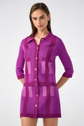 Gaia Trompe L'Oeil Knit Cardigan