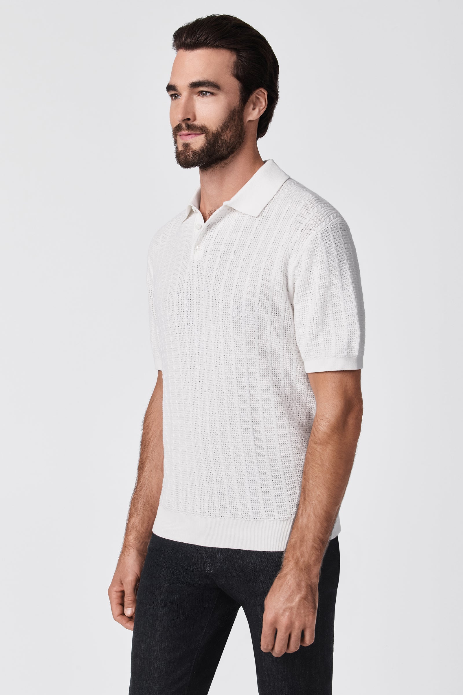Asher Short-Sleeve Polo