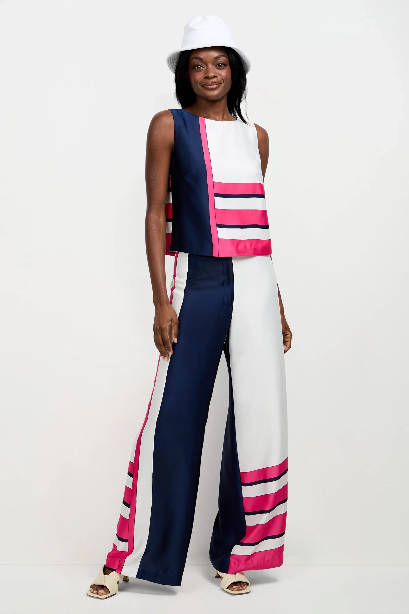 Cadorna Linee Sleeveless Top