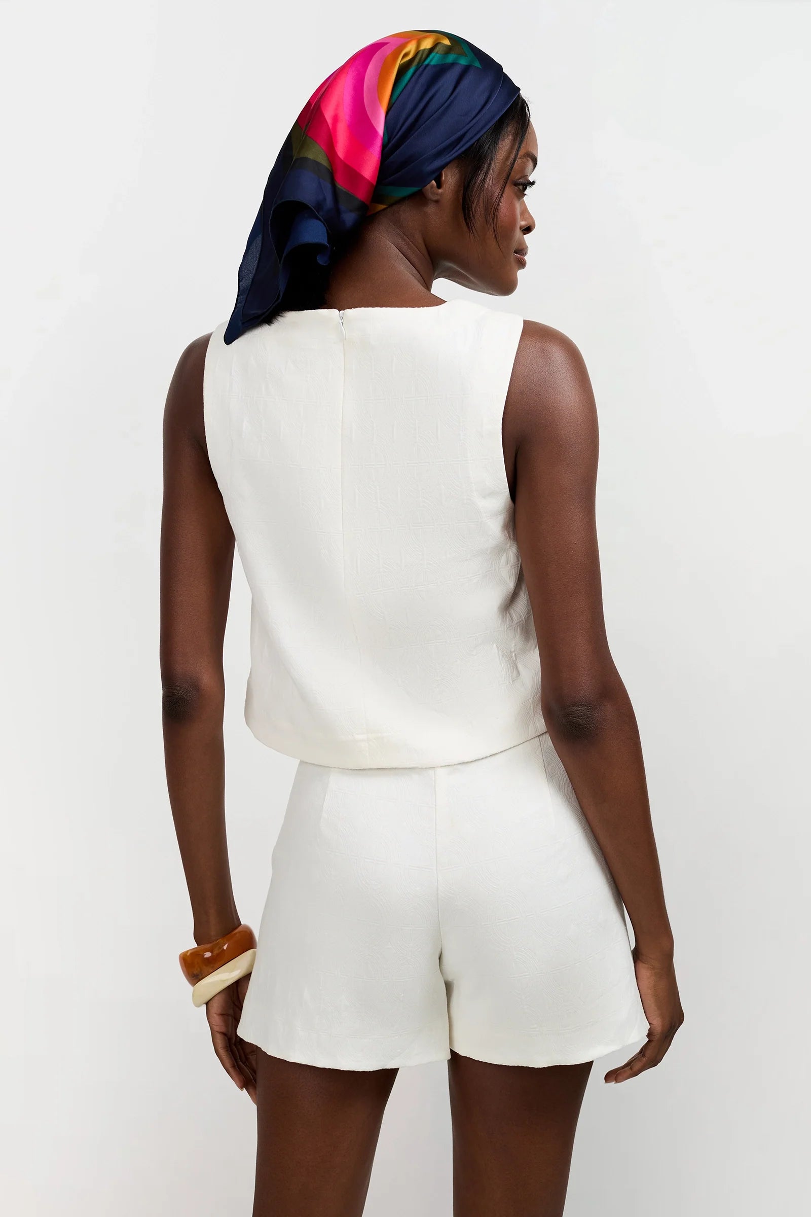 Siara Button Side Top