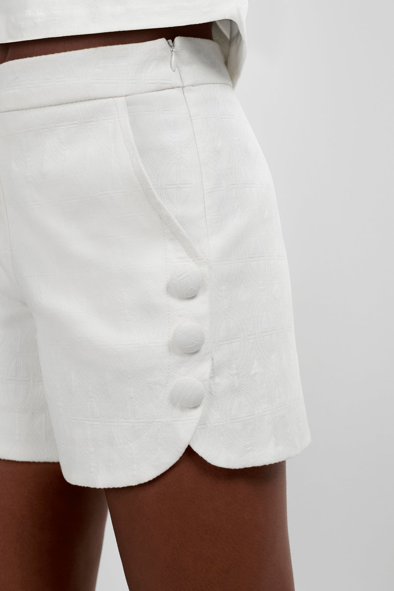 Duomo Button Side Short