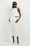 Tortona Button Hem Pant