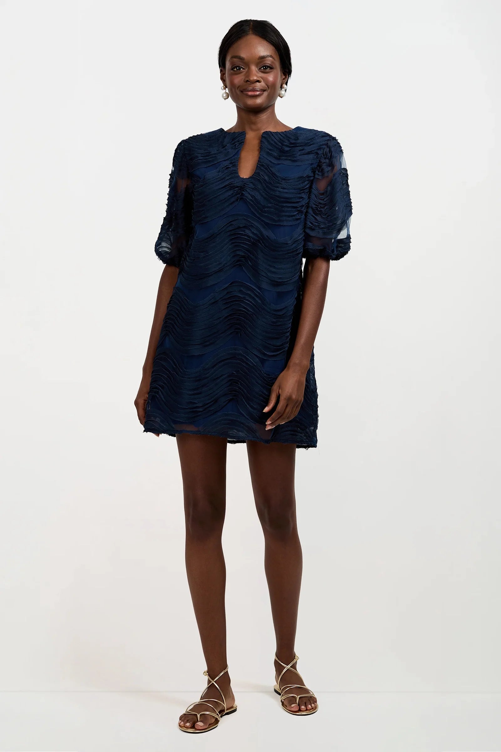 Torchino Organza Mini Dress