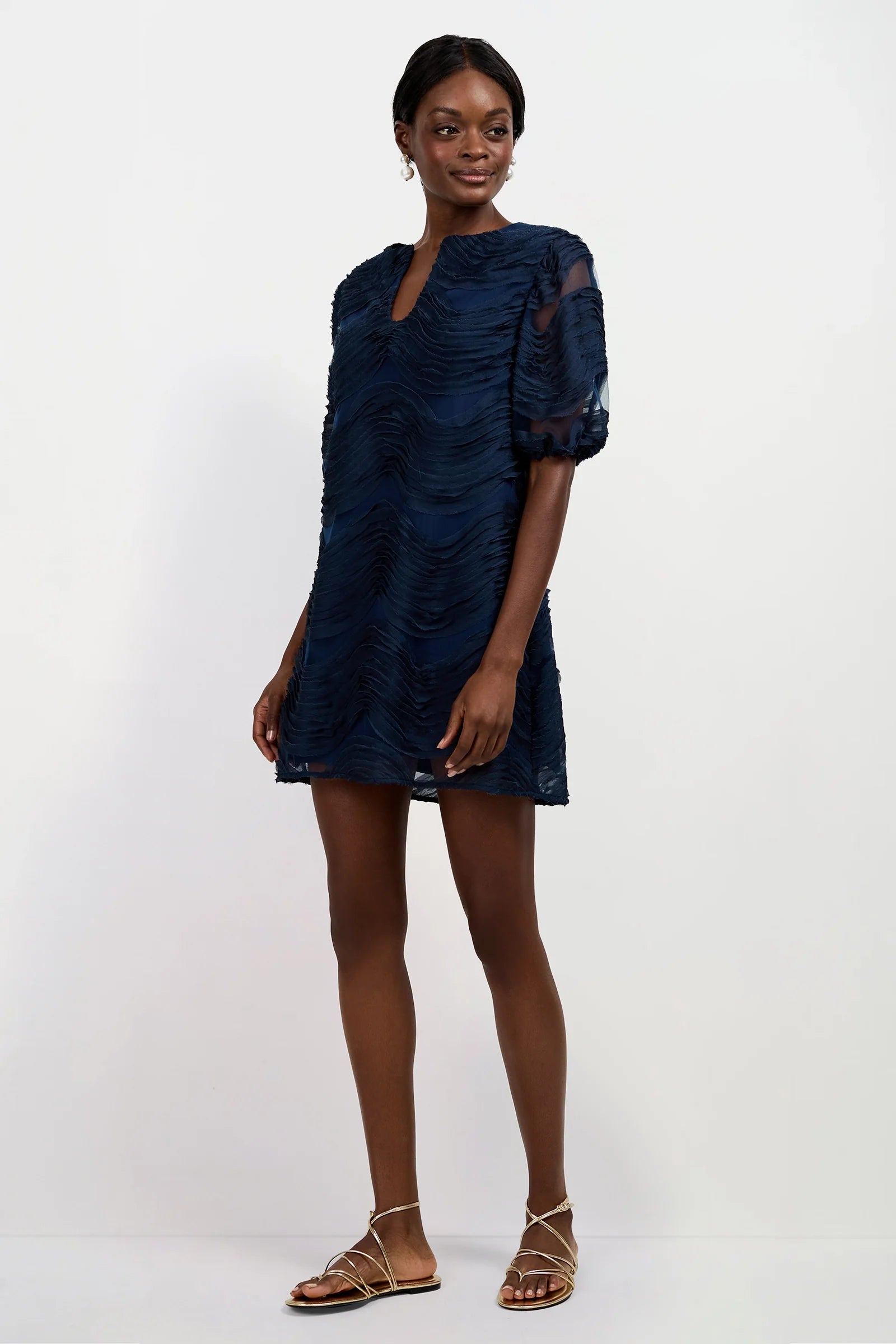 Torchino Organza Mini Dress