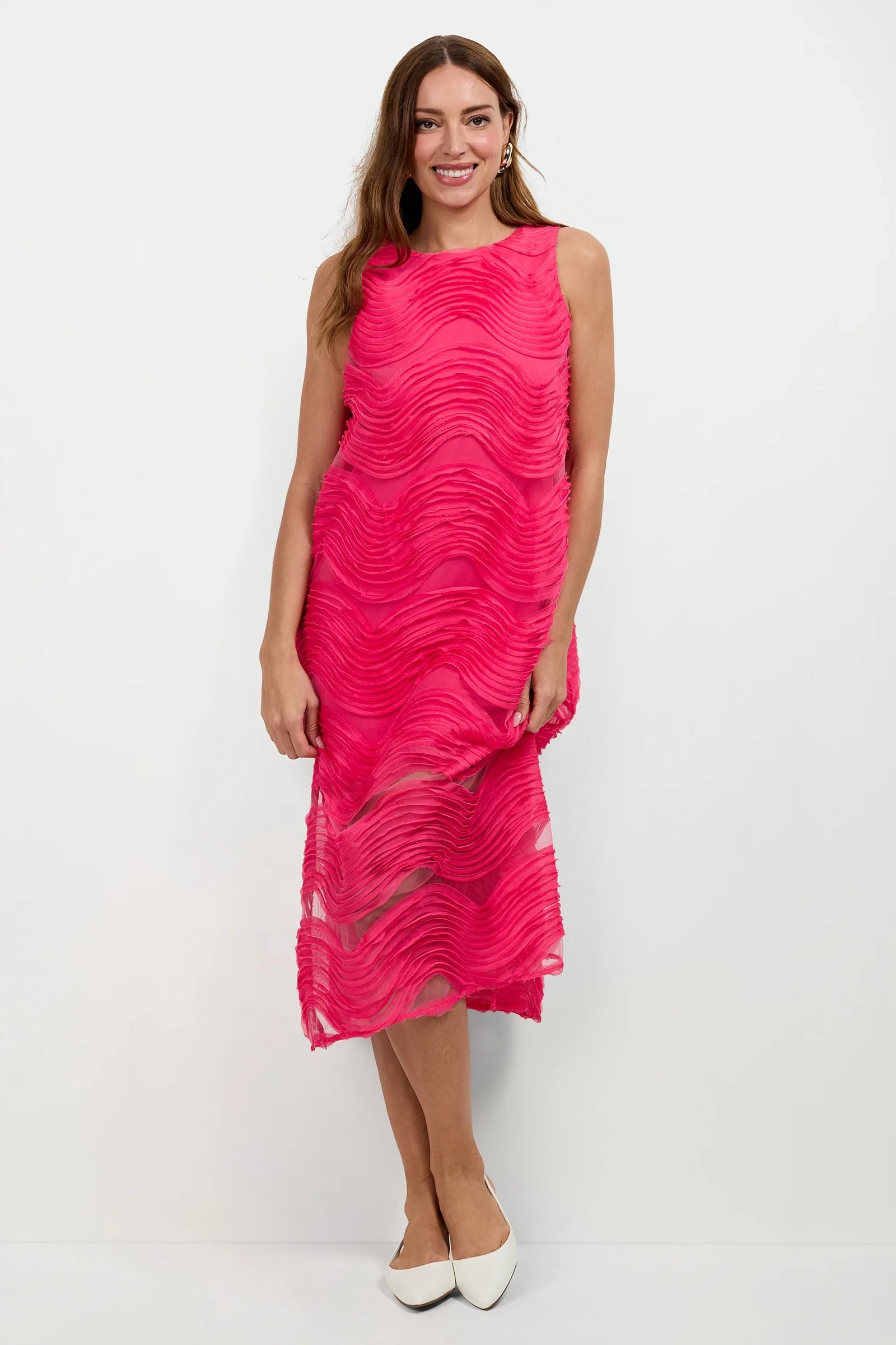 Belisama Organza Midi Dress