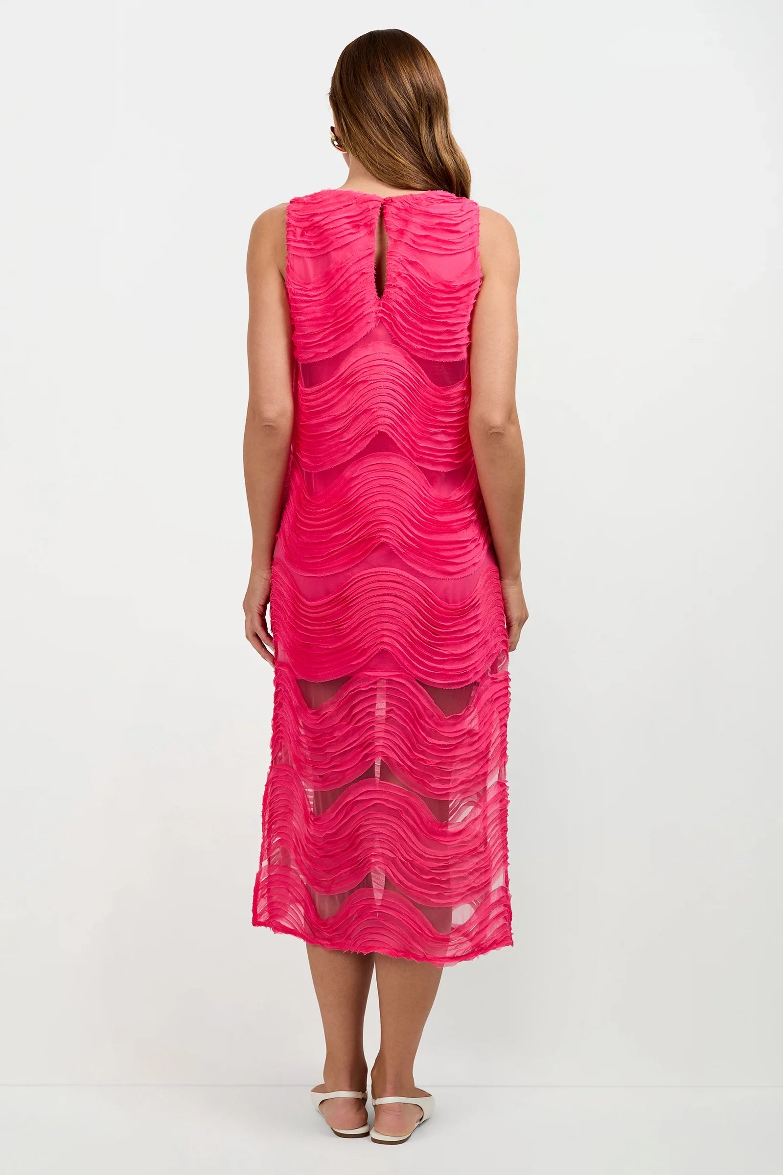Belisama Organza Midi Dress