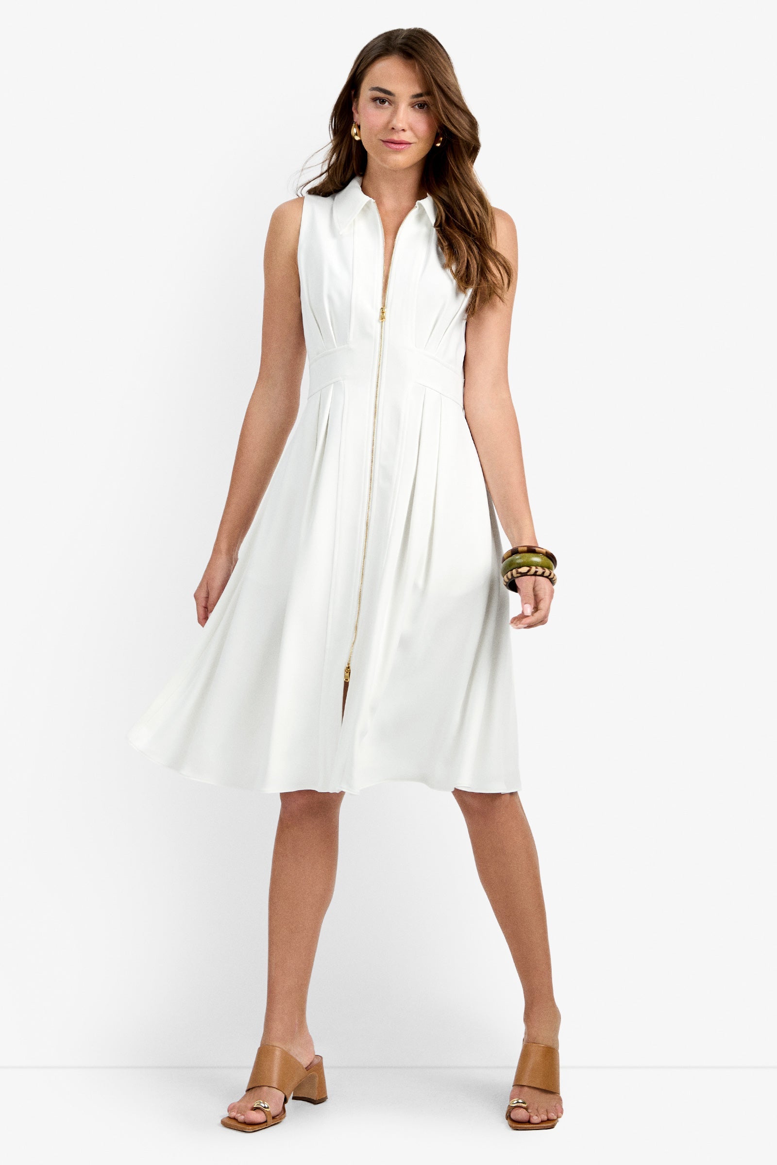 Farfalla Sleeveless Midi Dress