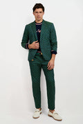 Thurston Blazer - Clover Geo Jacquard