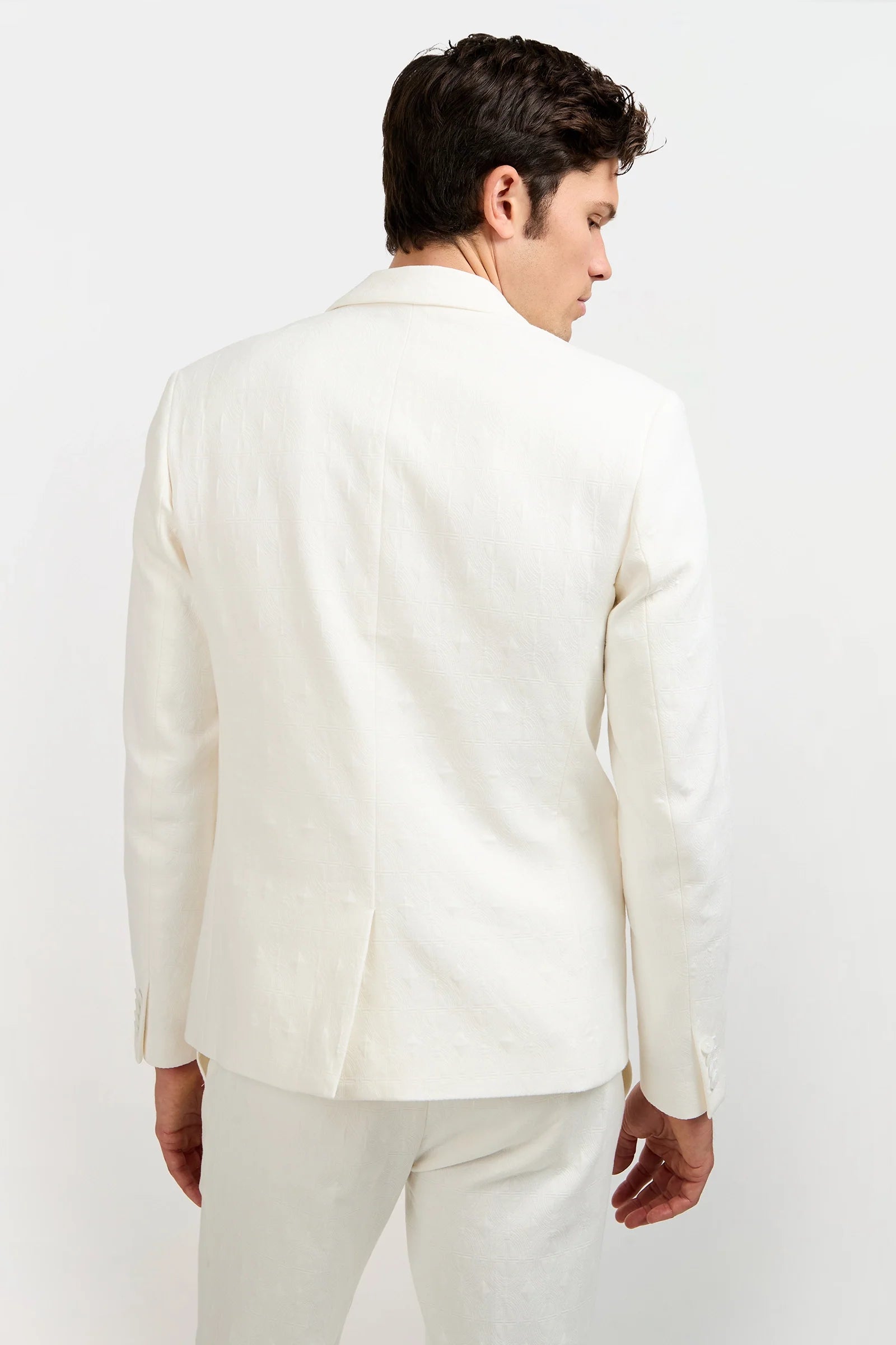 Thurston Blazer - Tegola Textured Jacquard