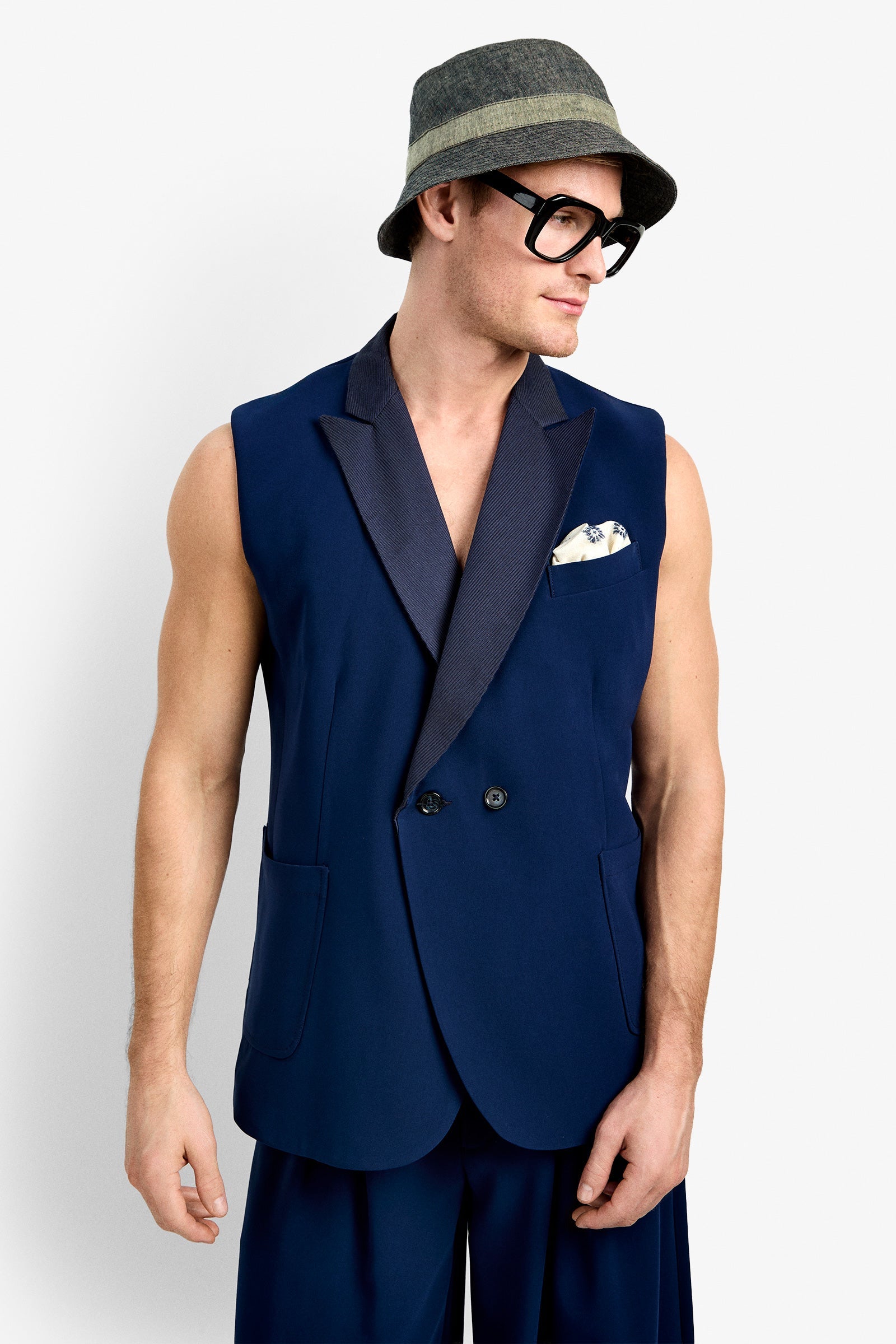 Thurman Sleeveless Blazer