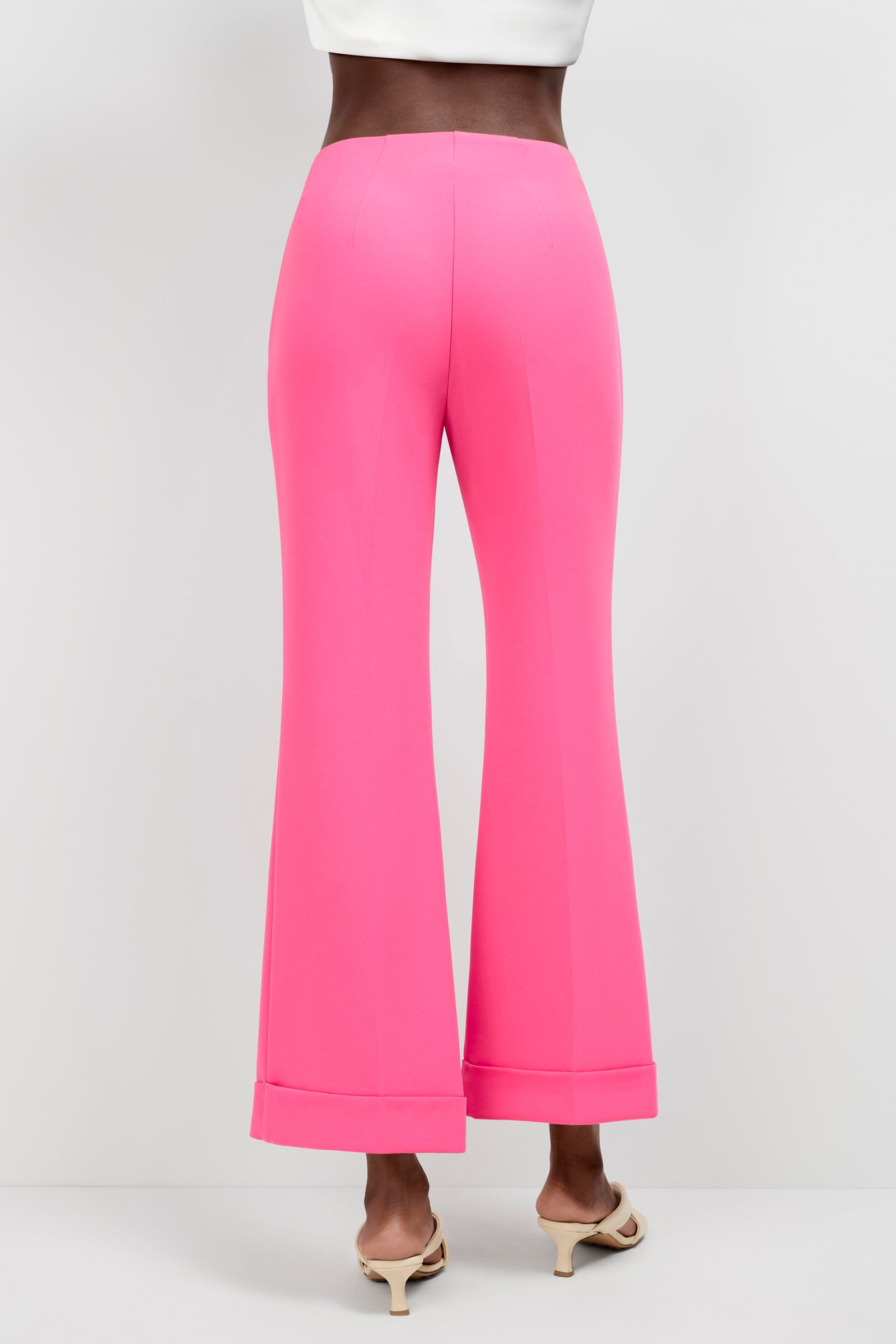 Loren Cropped Kick-Flare Pant