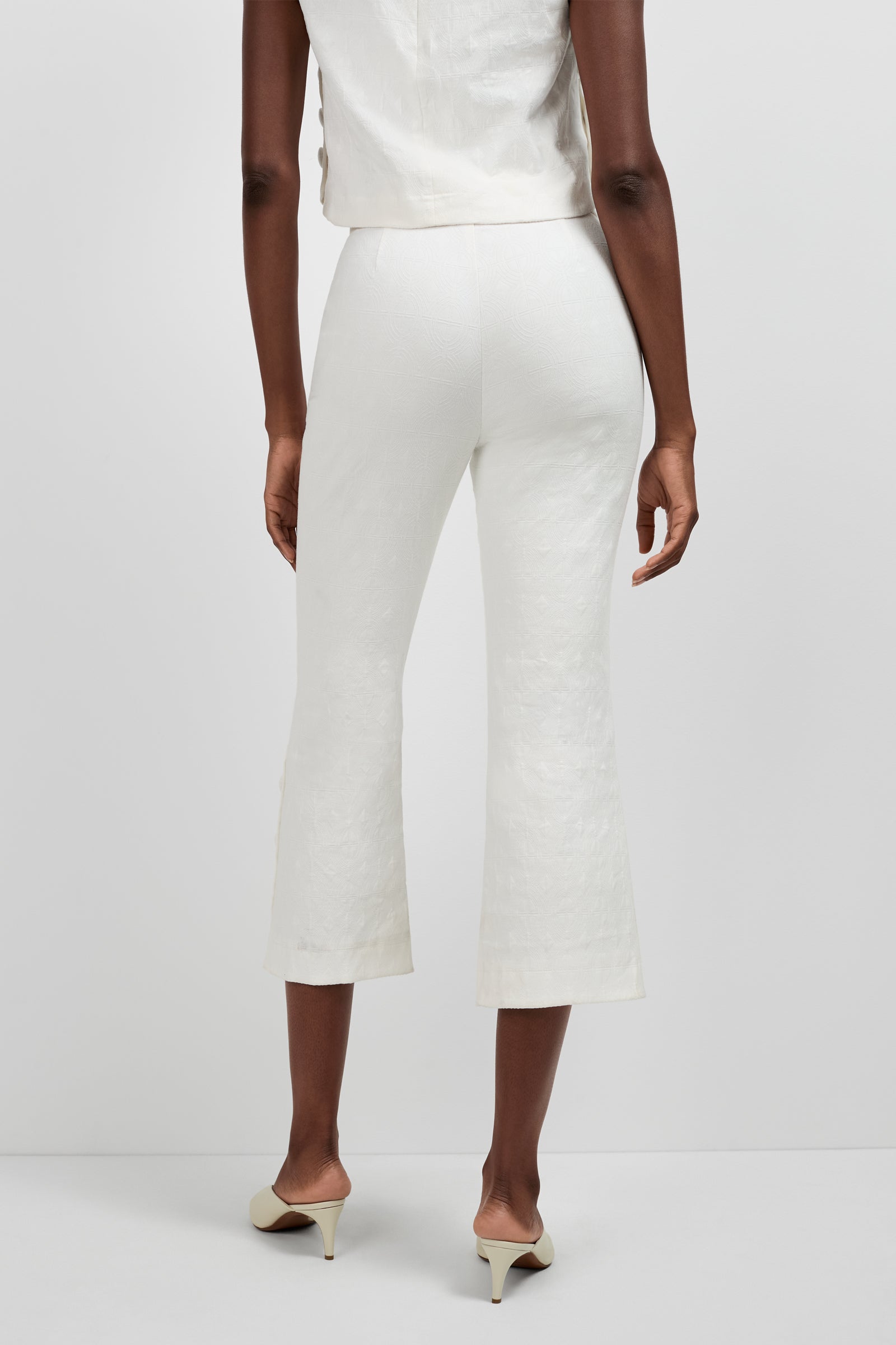 Tortona Button Hem Pant