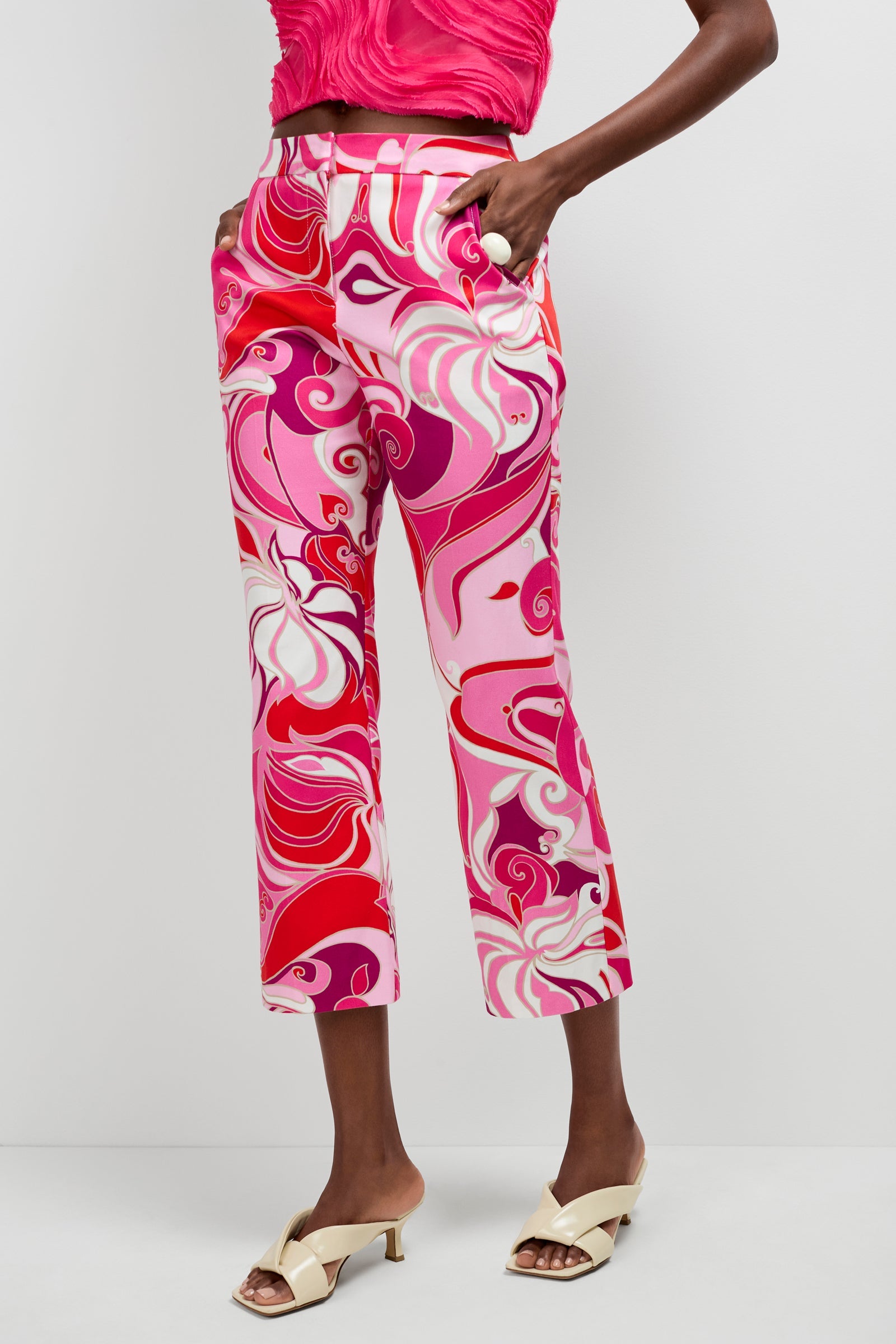 Lulu Cropped Pant - Darsena