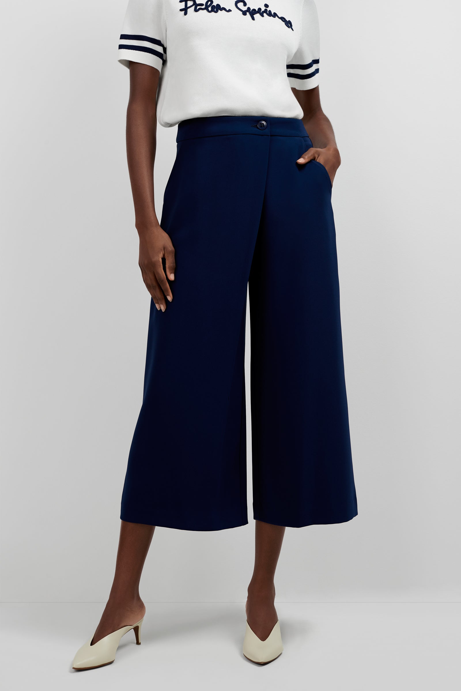 Conchetta Wide-Leg Pant