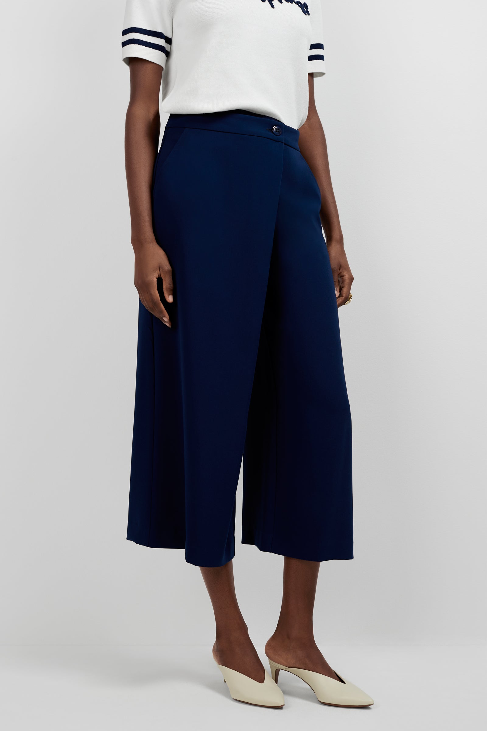 Conchetta Wide-Leg Pant