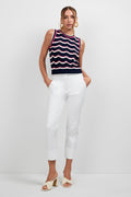 Banshee Cropped Cuff Hem Pant