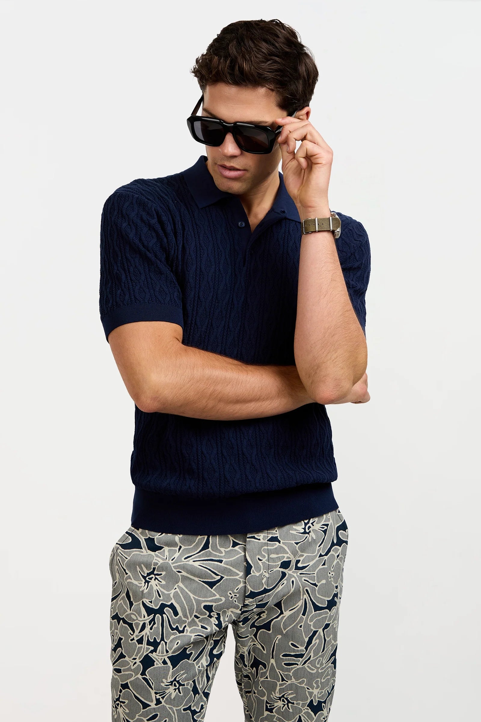 Elio Short-Sleeve Polo