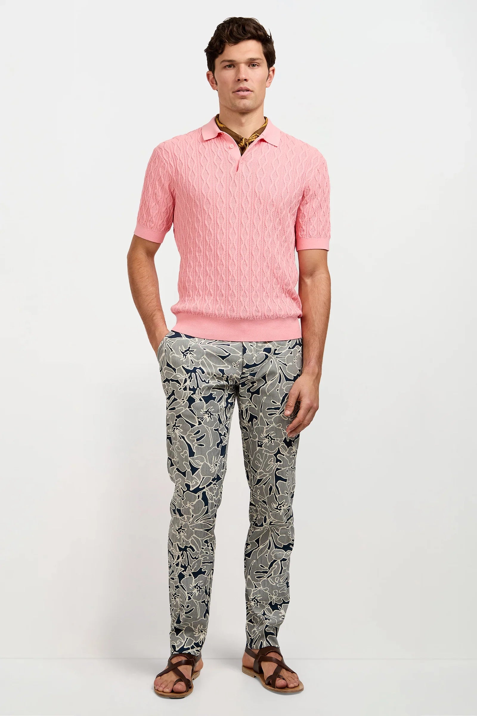 Elio Short-Sleeve Polo