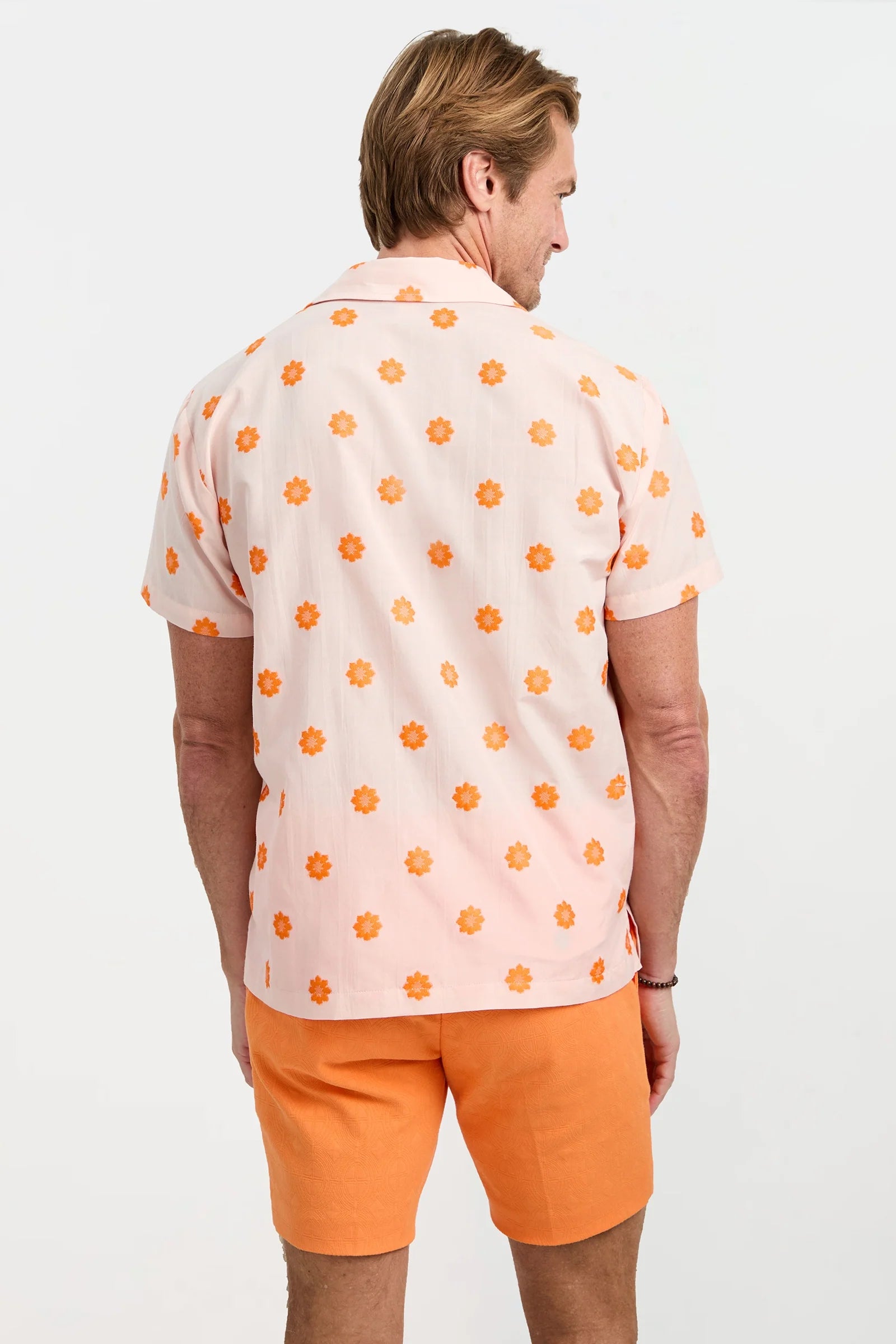 Felix Camp Shirt - Daisy Dots