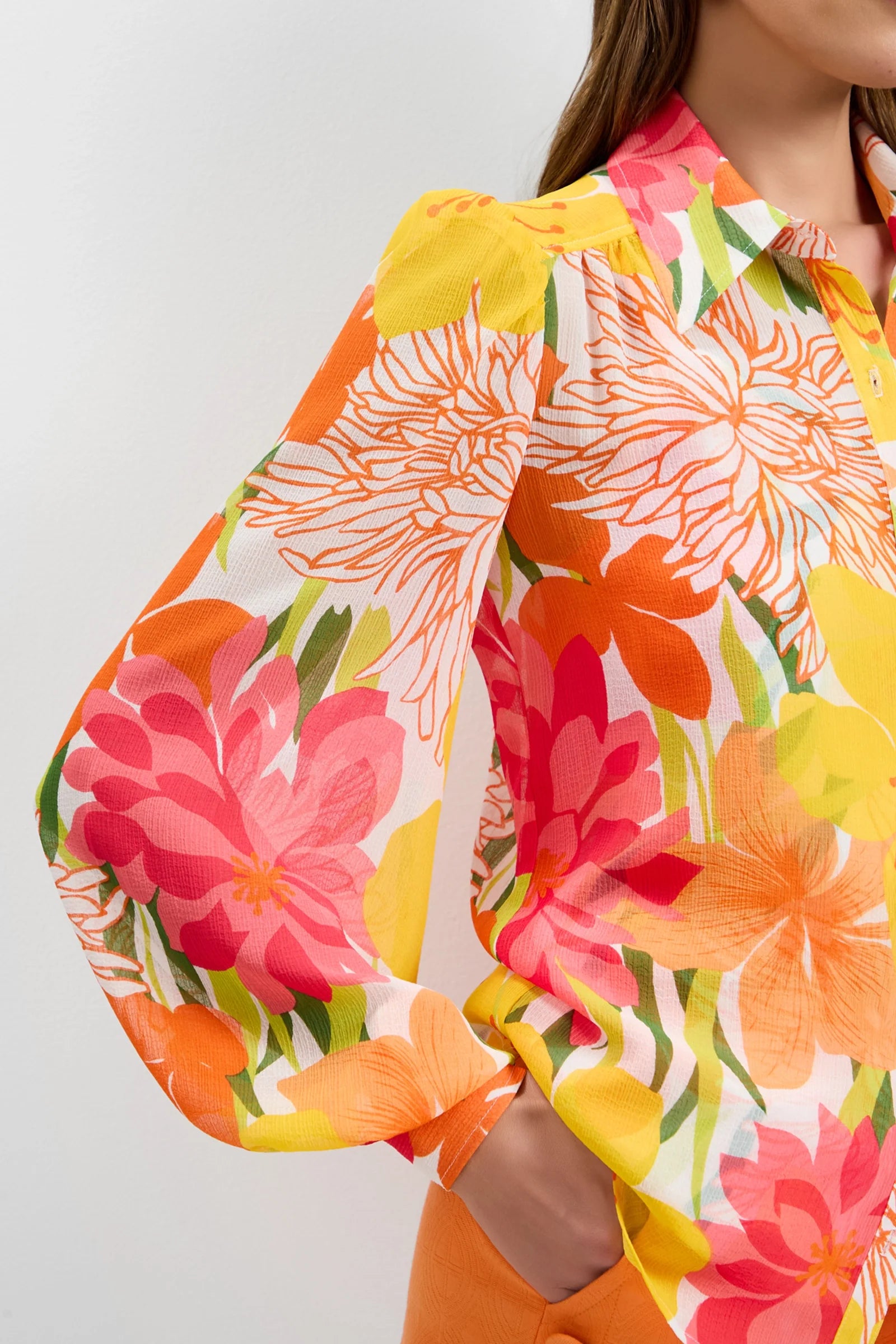 Monte Balloon Sleeve Top