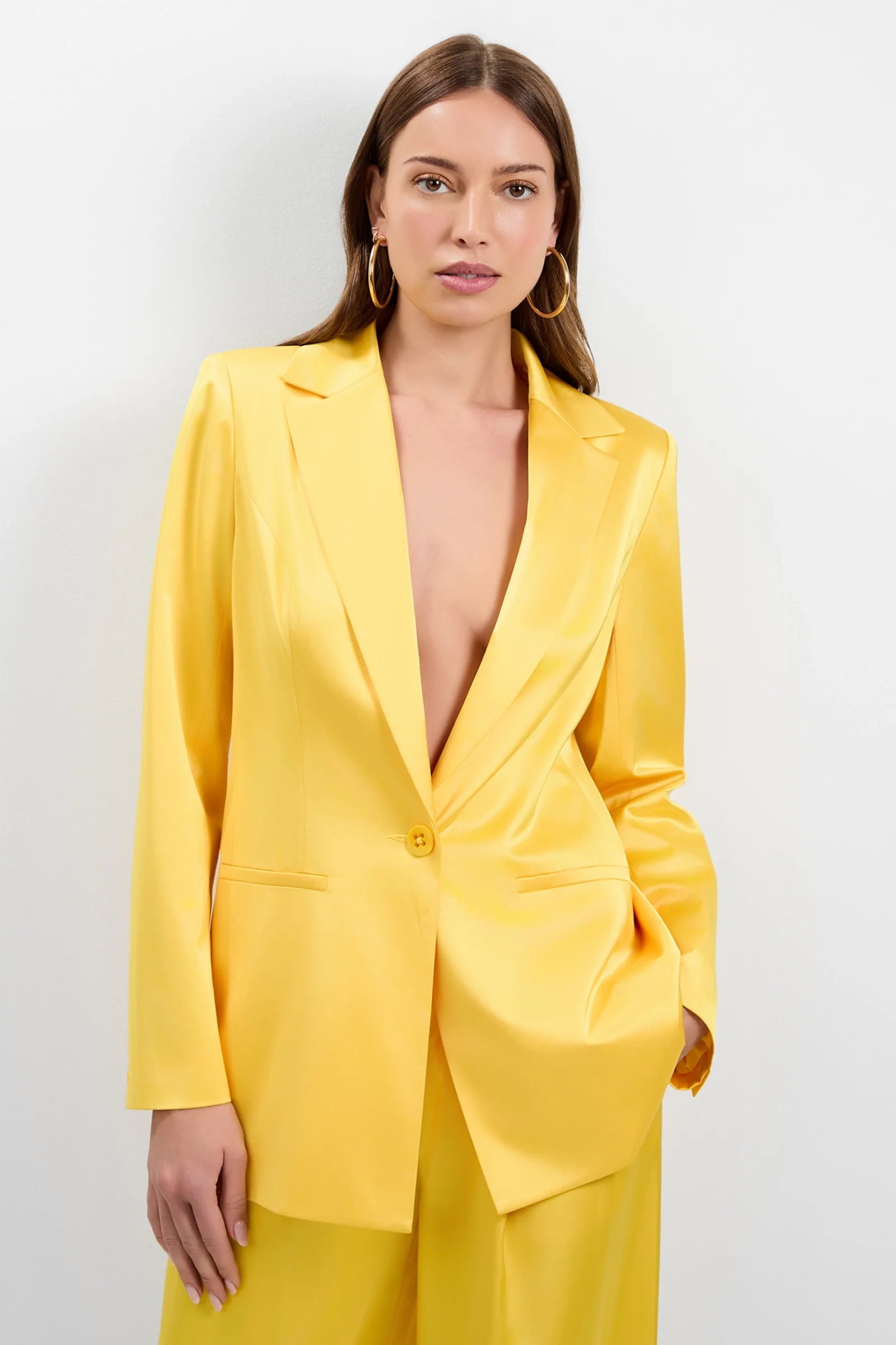 Giardino Satin Blazer