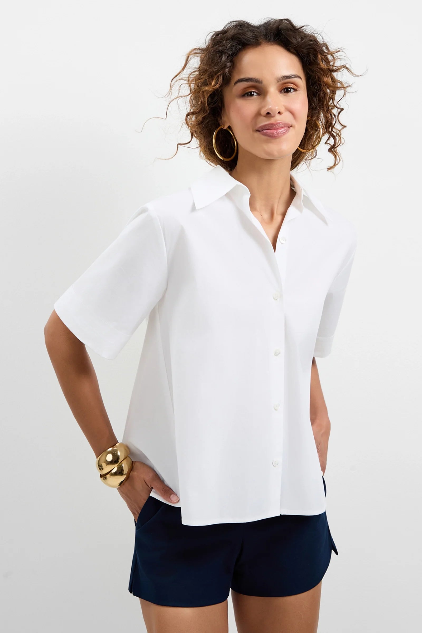 Triennale Lace-Up Back Top
