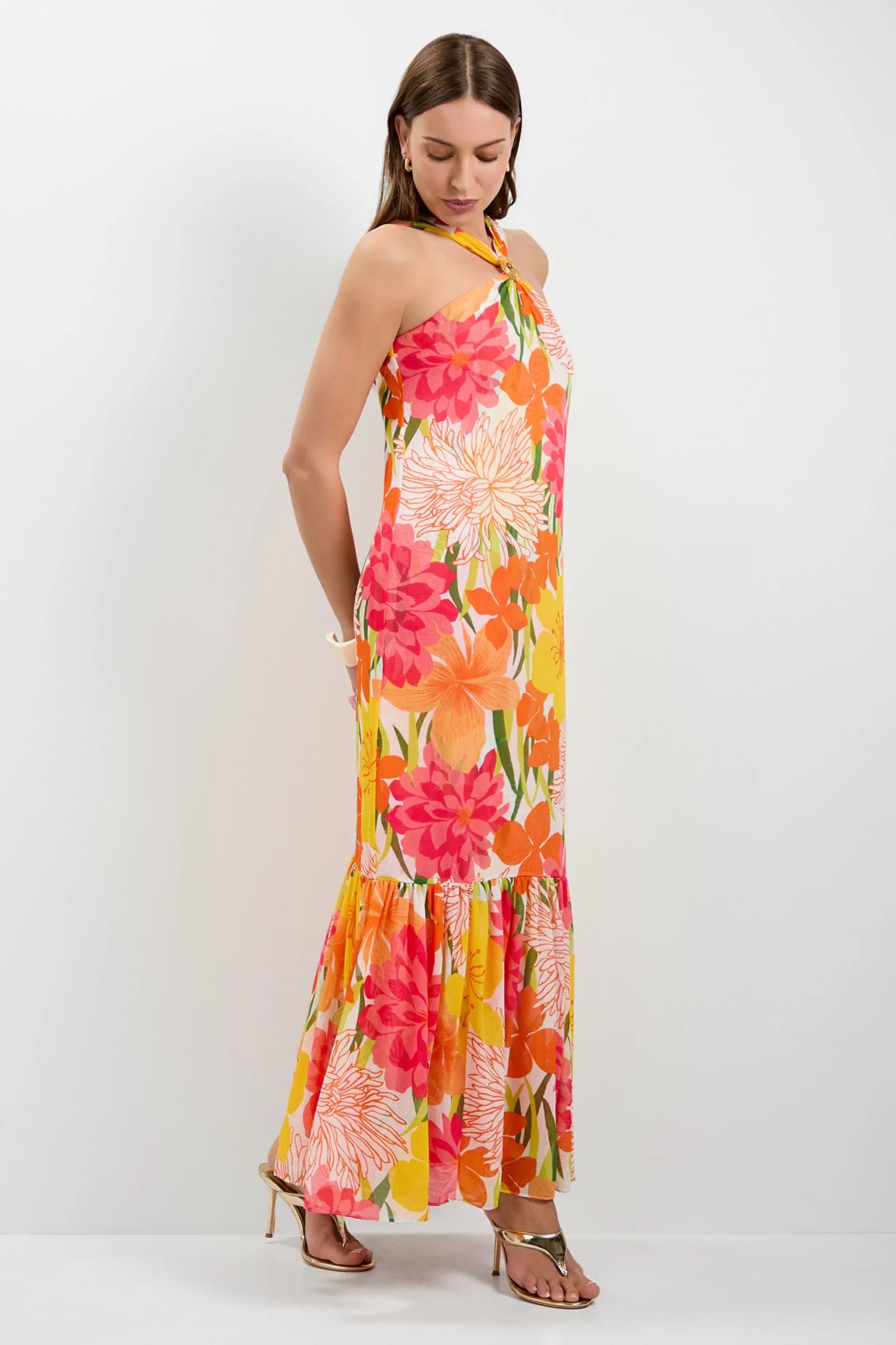 Navigli Sleeveless Maxi Dress