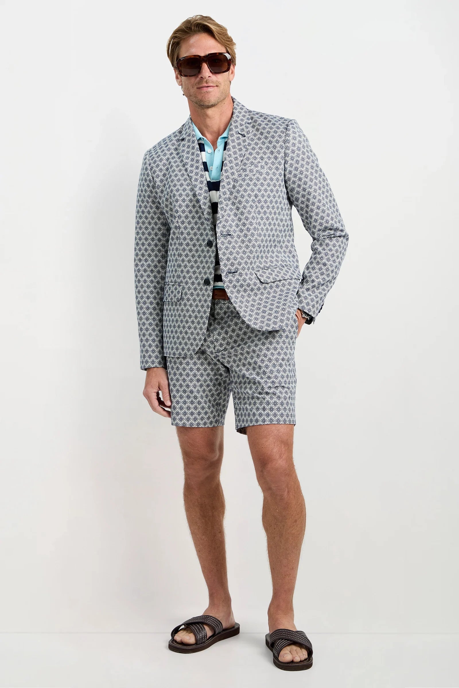 Thurston Blazer - Daisy Jacquard