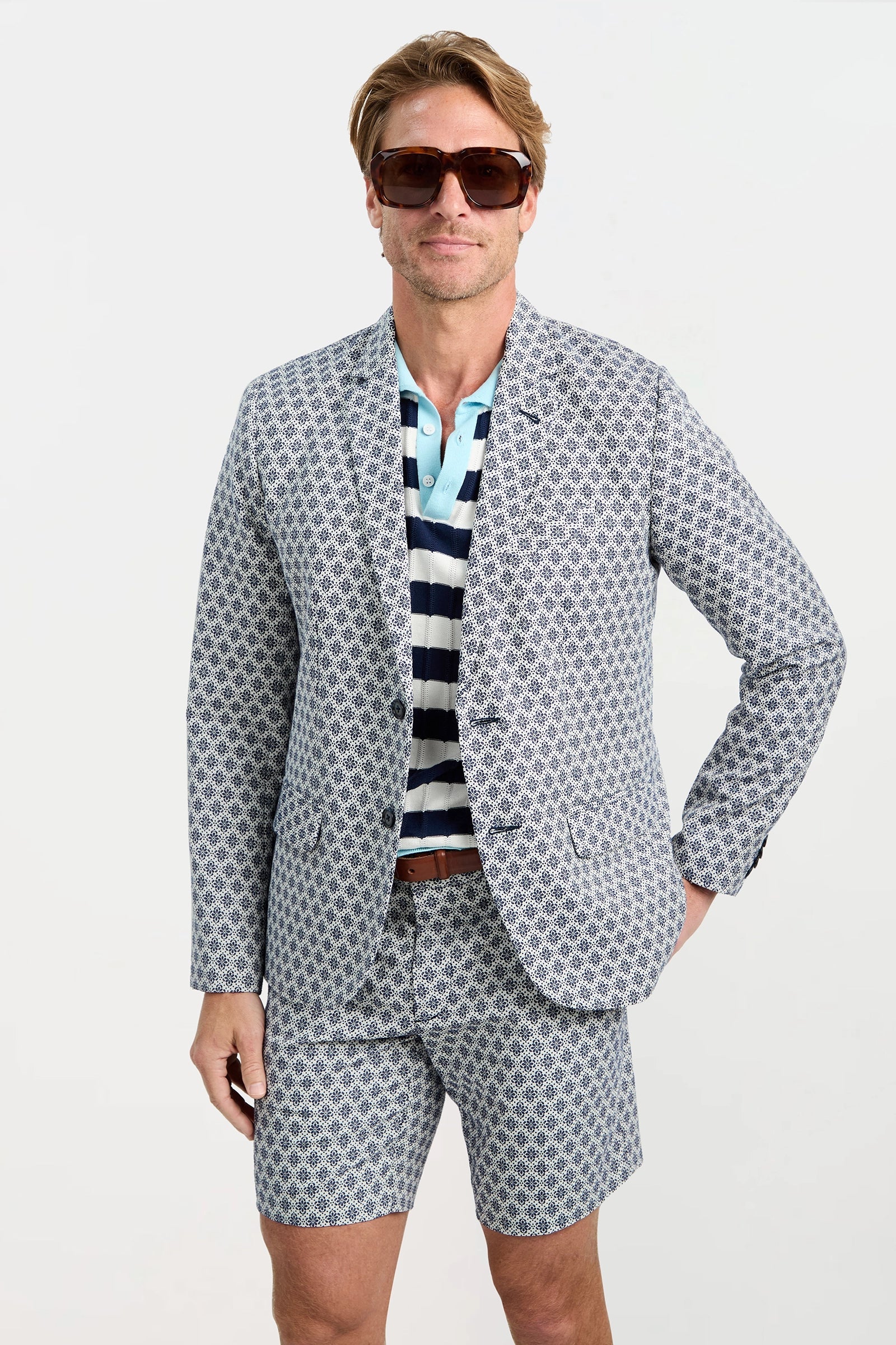 Thurston Blazer - Daisy Jacquard