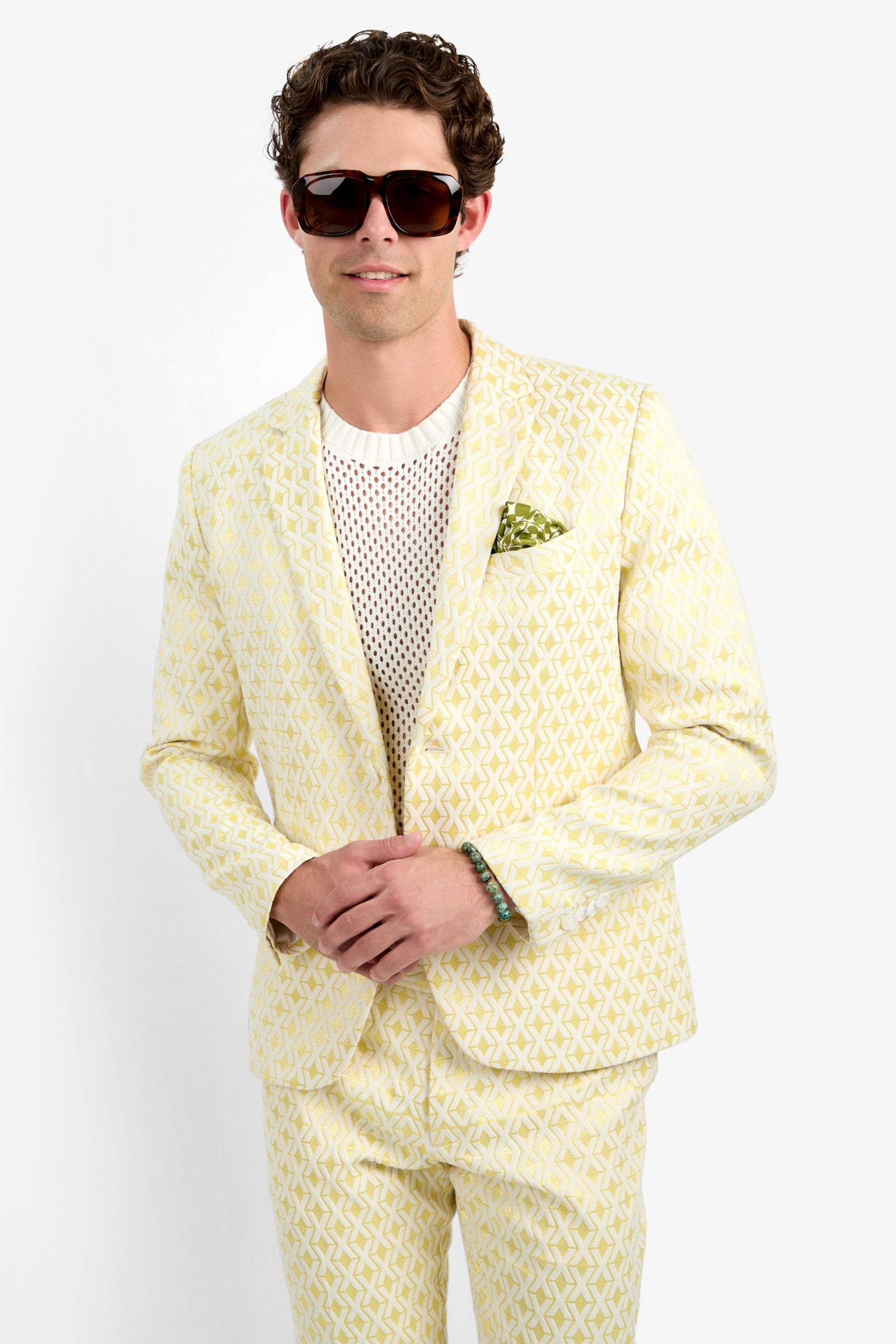 Thurston Blazer - Crossroads Jacquard
