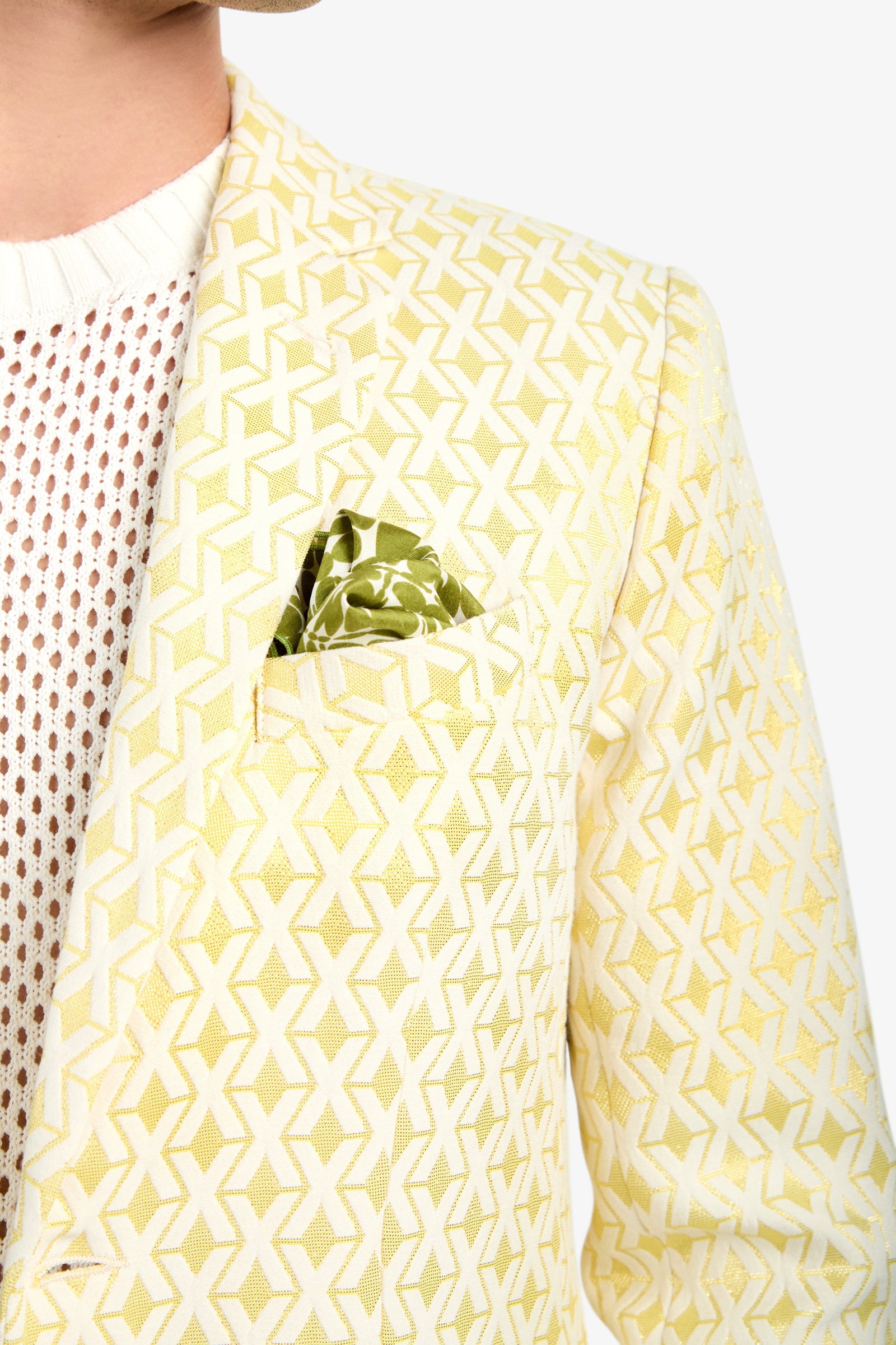 Thurston Blazer - Crossroads Jacquard
