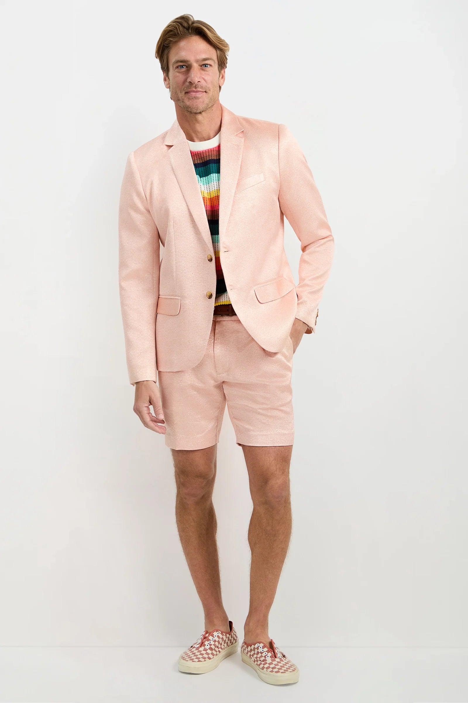 Thurston Blazer - Metallic Jacquard