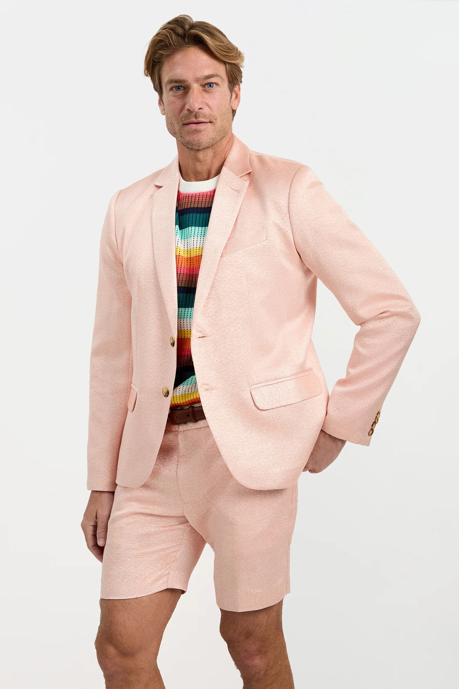 Thurston Blazer - Metallic Jacquard