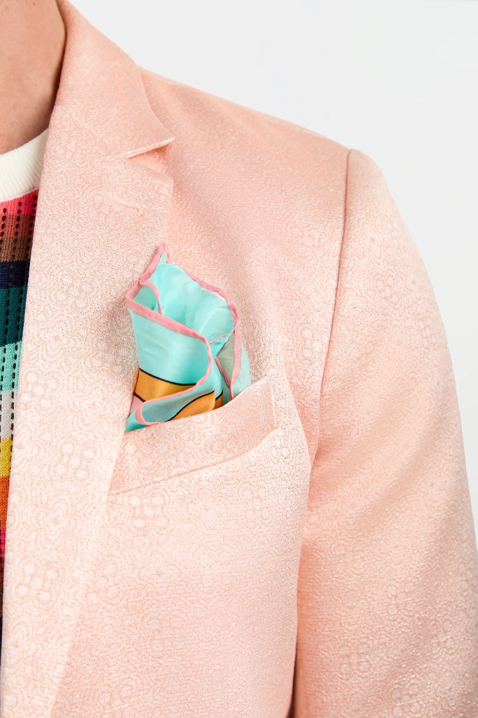 Thurston Blazer - Metallic Jacquard