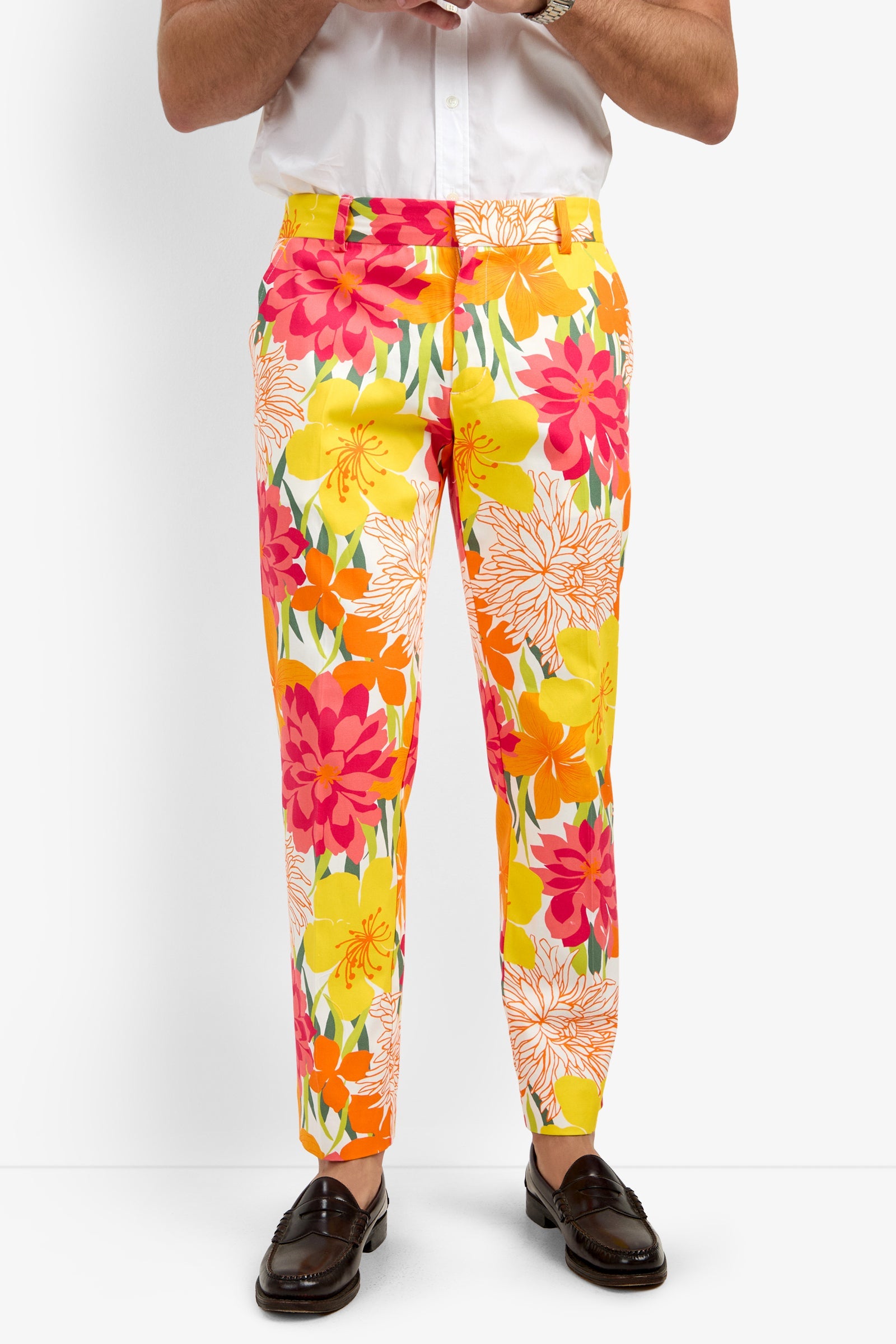 Clyde Slim Trouser - Como Herringbone