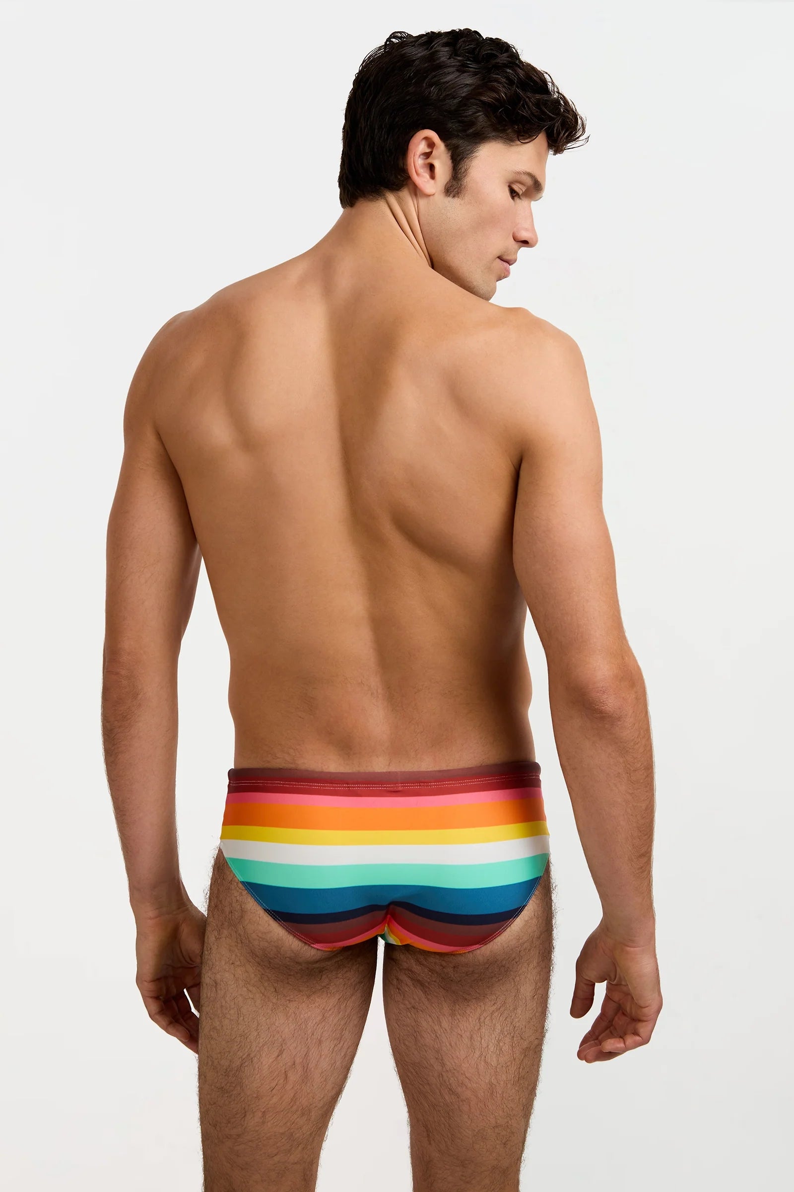 Bondi Swim Brief - Siena Stripe