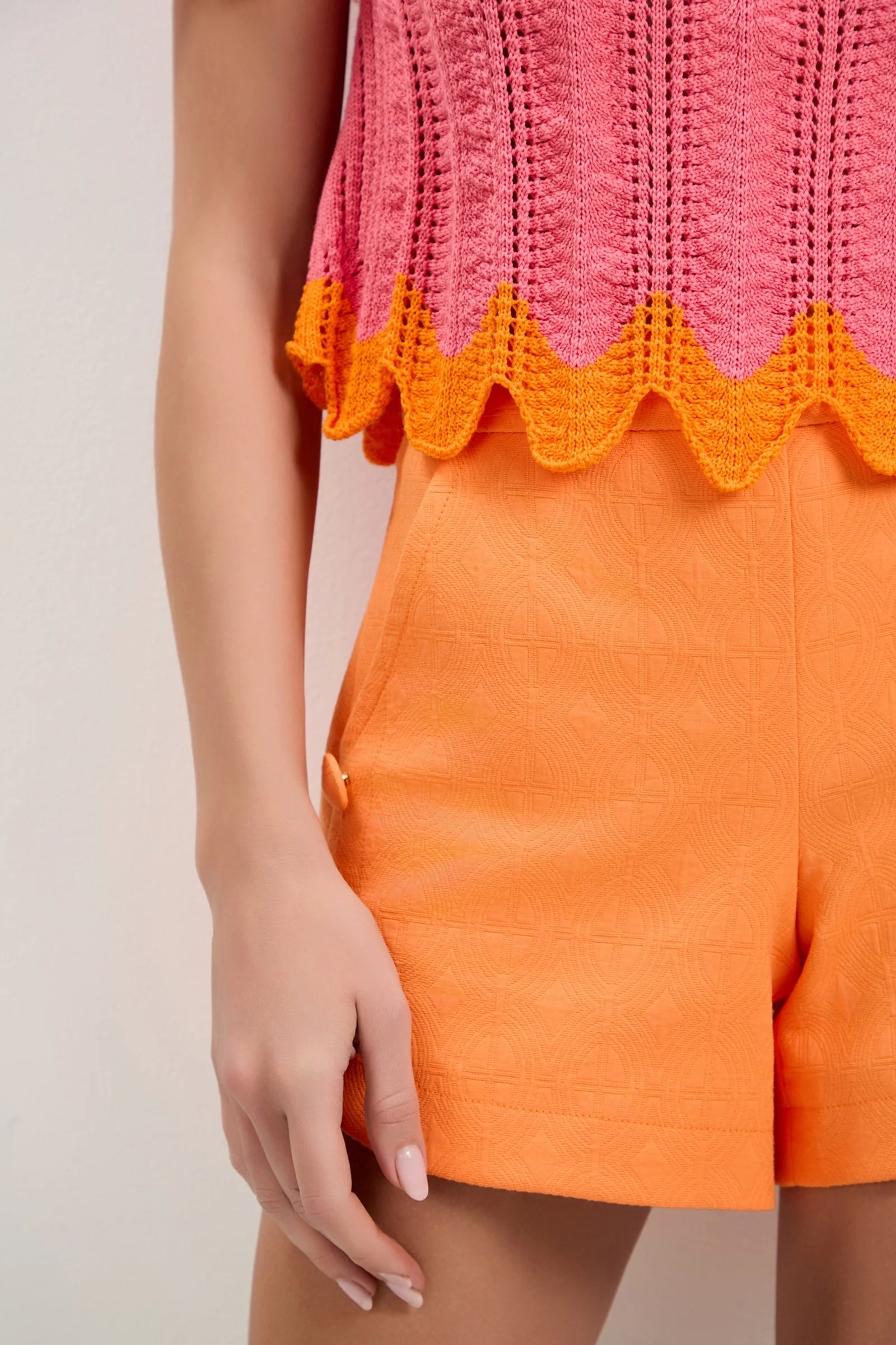 Playa Largo Wavy Knit Top