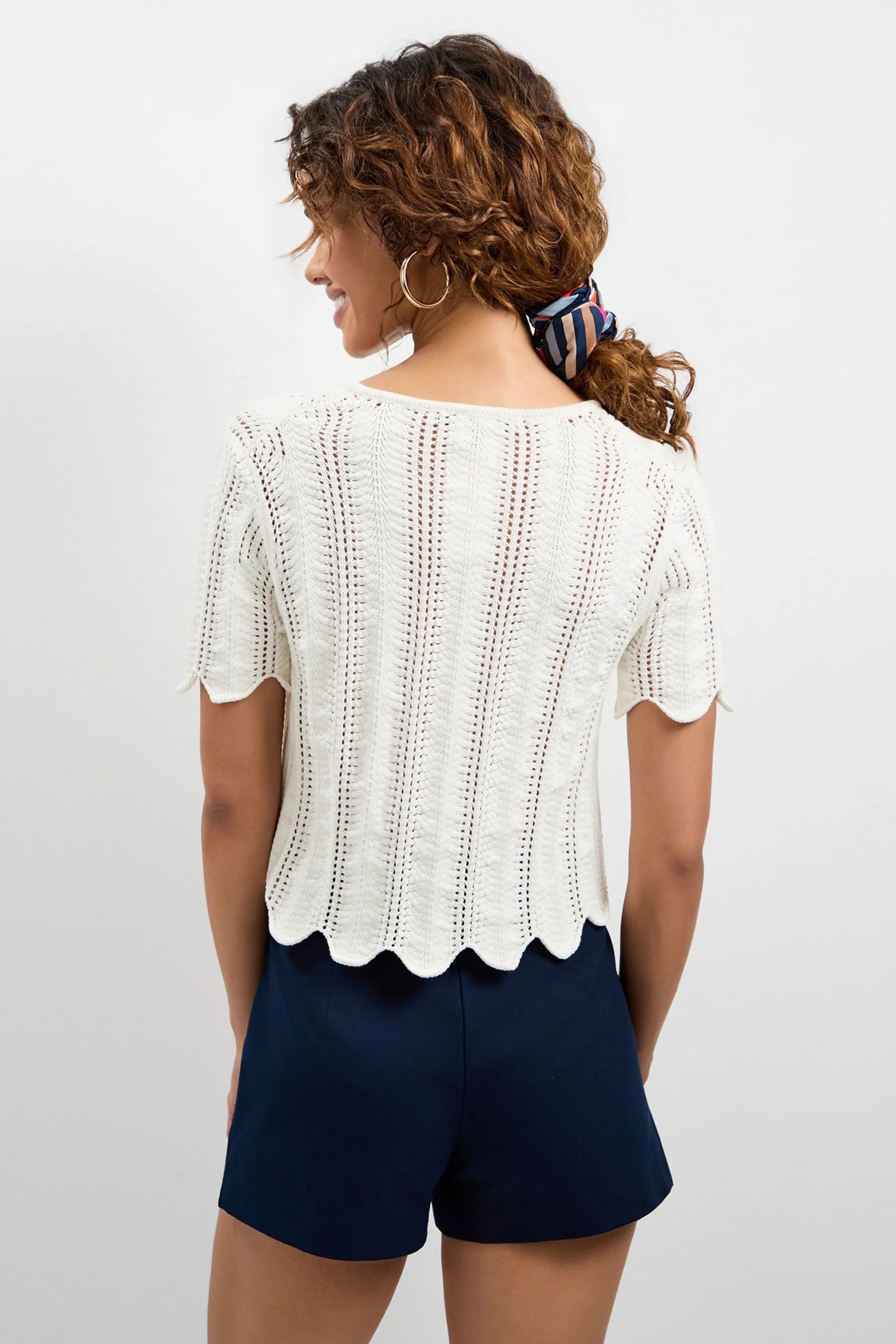 Playa Largo Wavy Knit Top