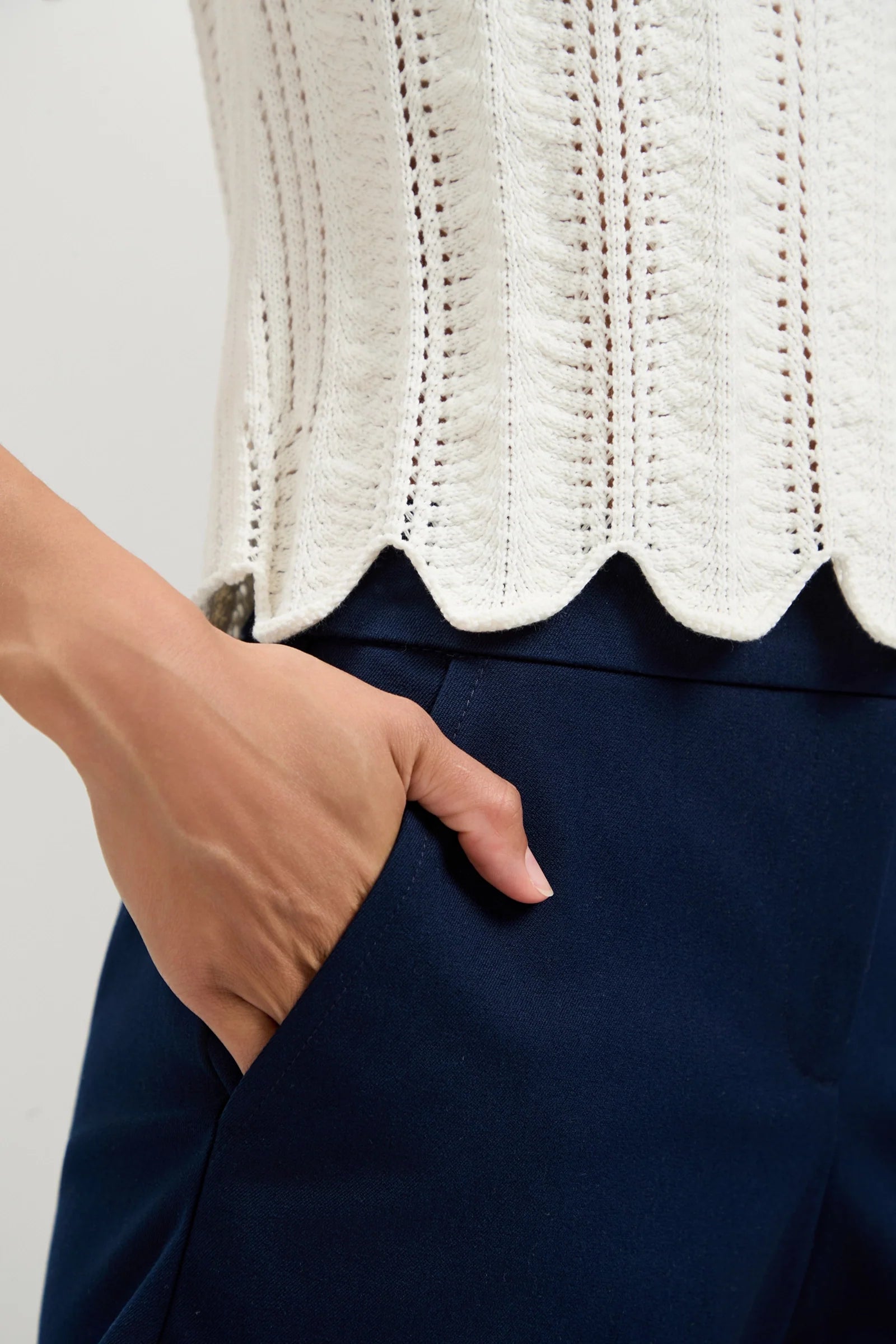 Playa Largo Wavy Knit Top