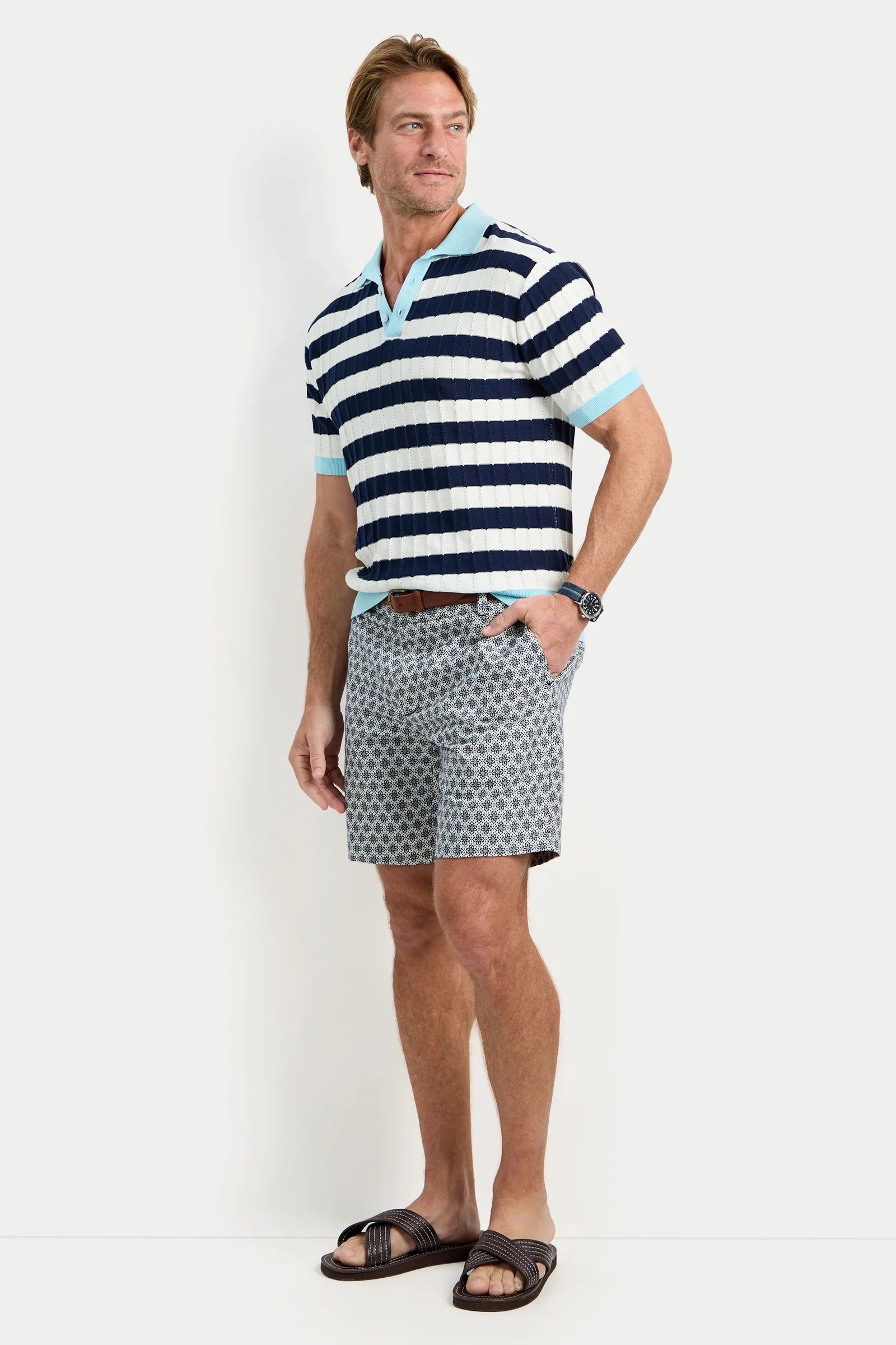Enzo Short-Sleeve Polo
