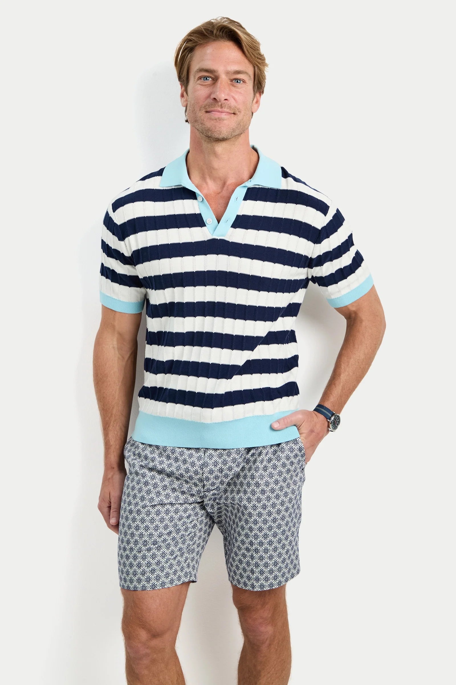 Enzo Short-Sleeve Polo