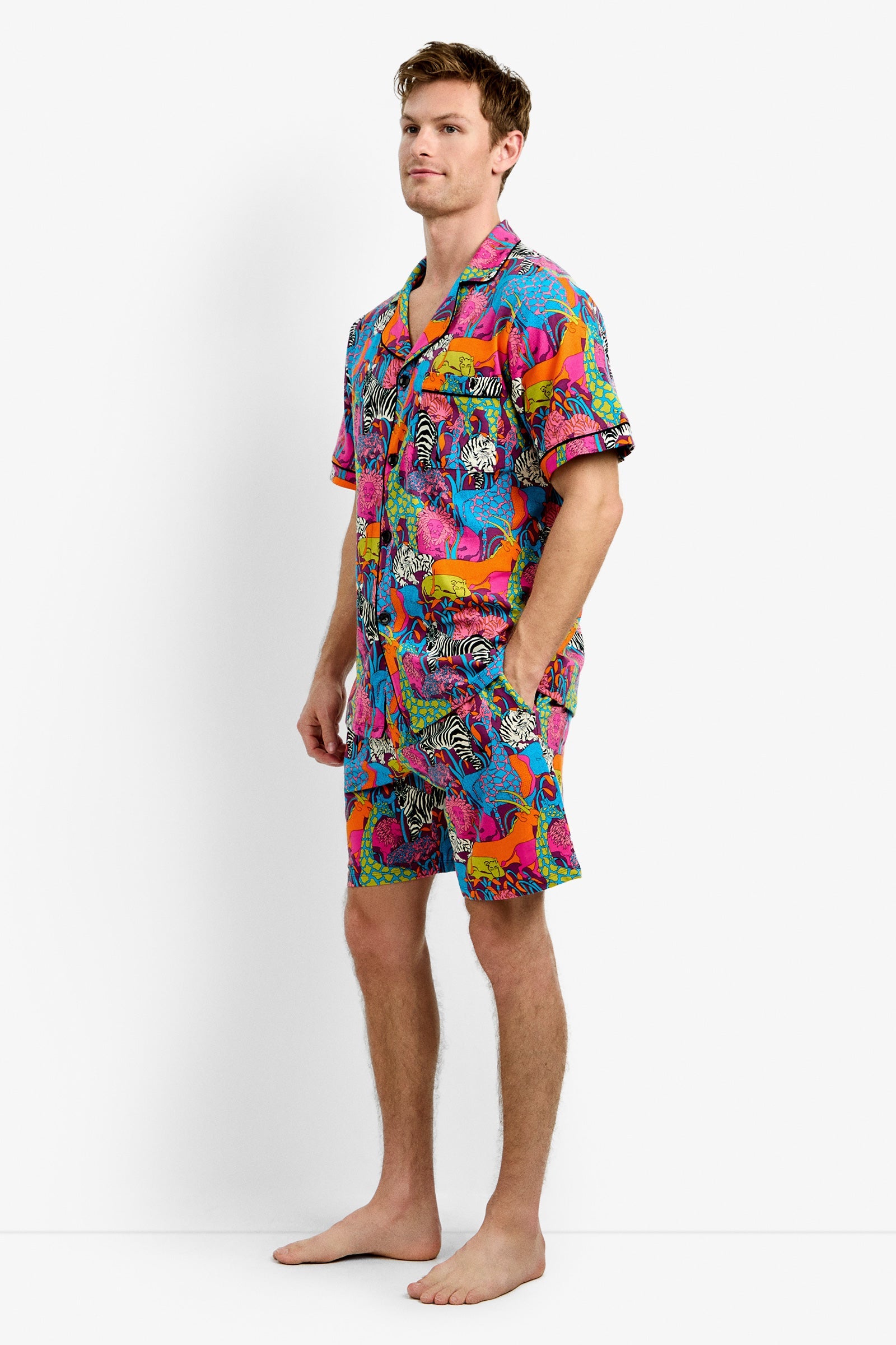 Men's Boxer PJ Set - Jungle