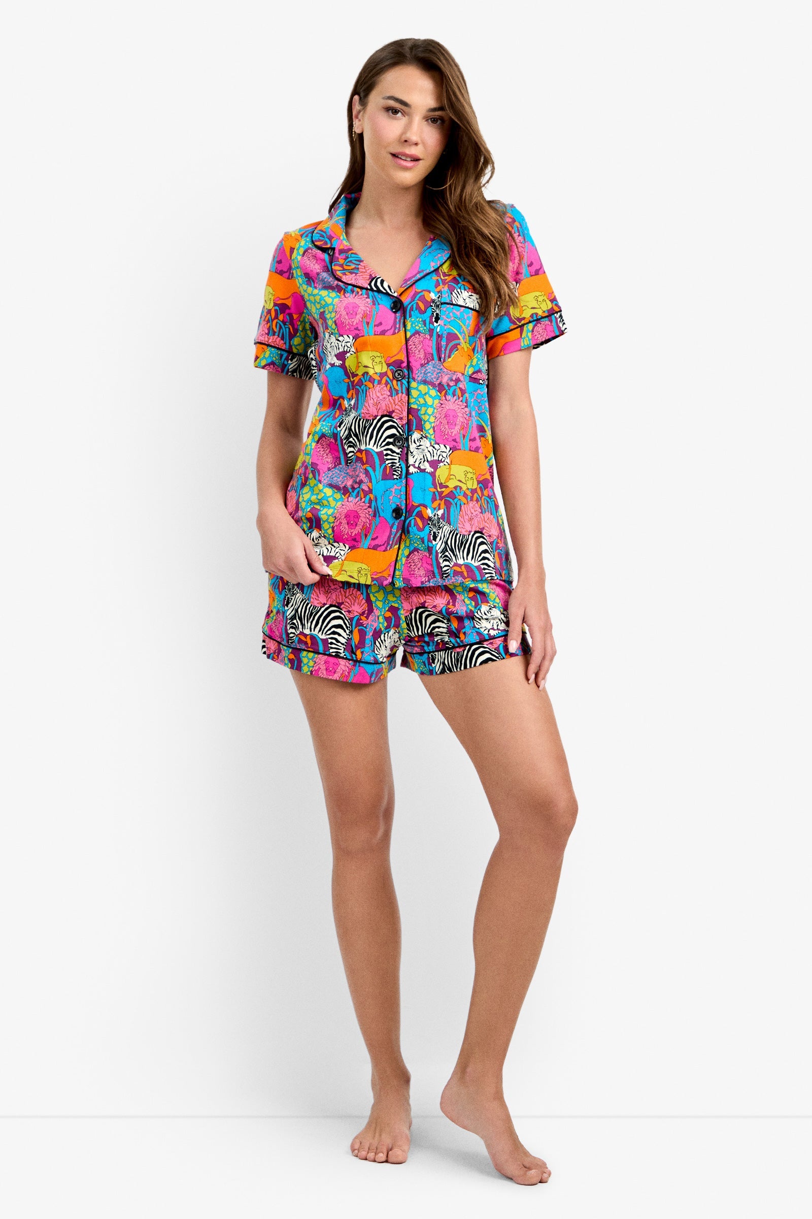 Shorty PJ Set - Jungle