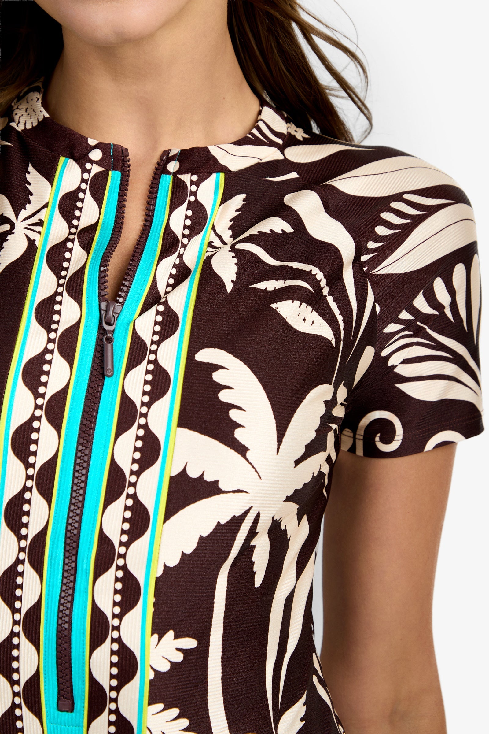 Short-Sleeve Zip-Up Paddlesuit