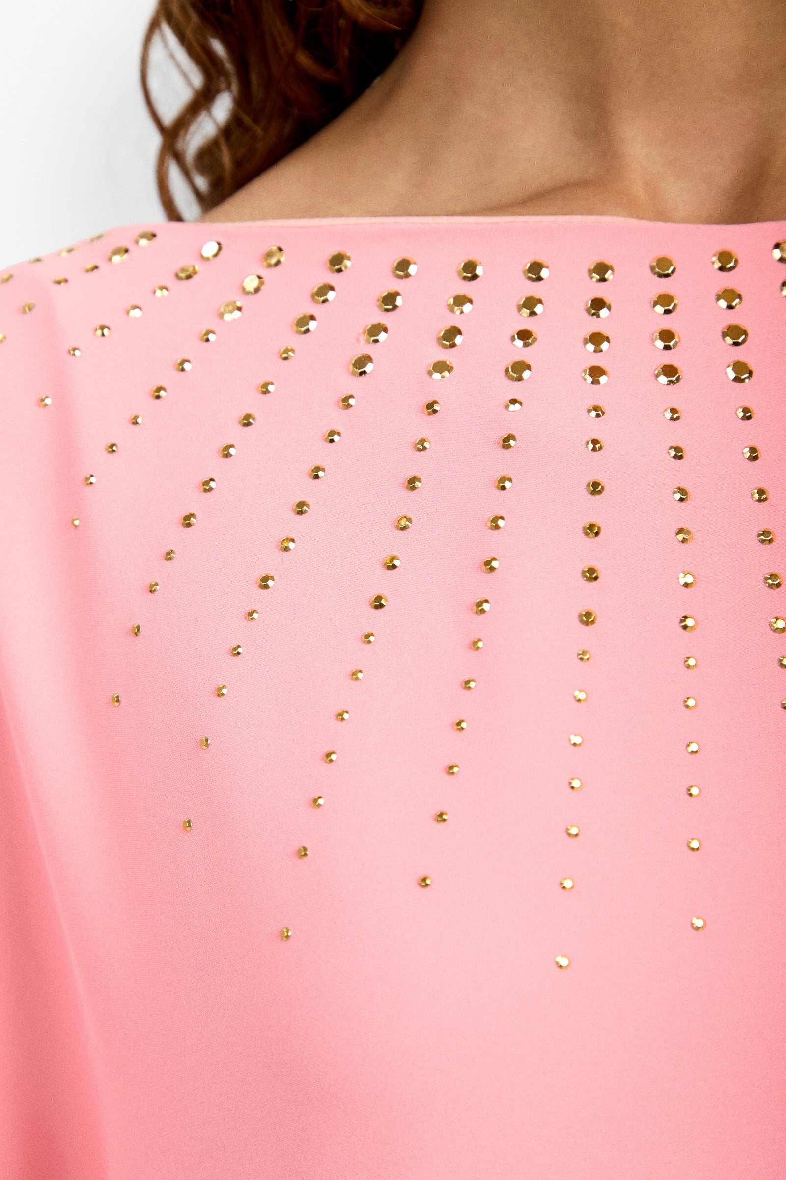 Neena Rhinestone Caftan Dress