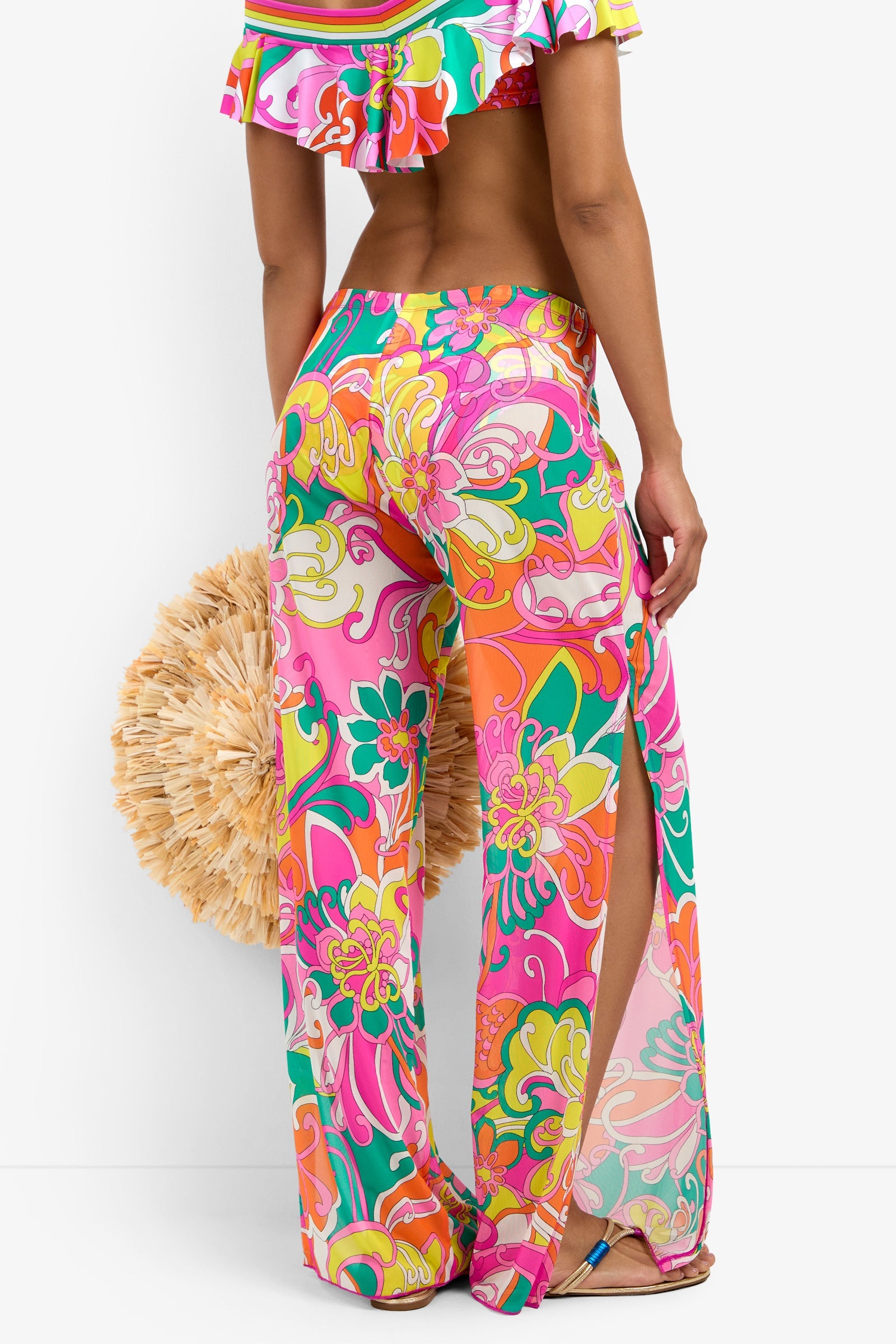 Mesh Swim Cover-up Pant