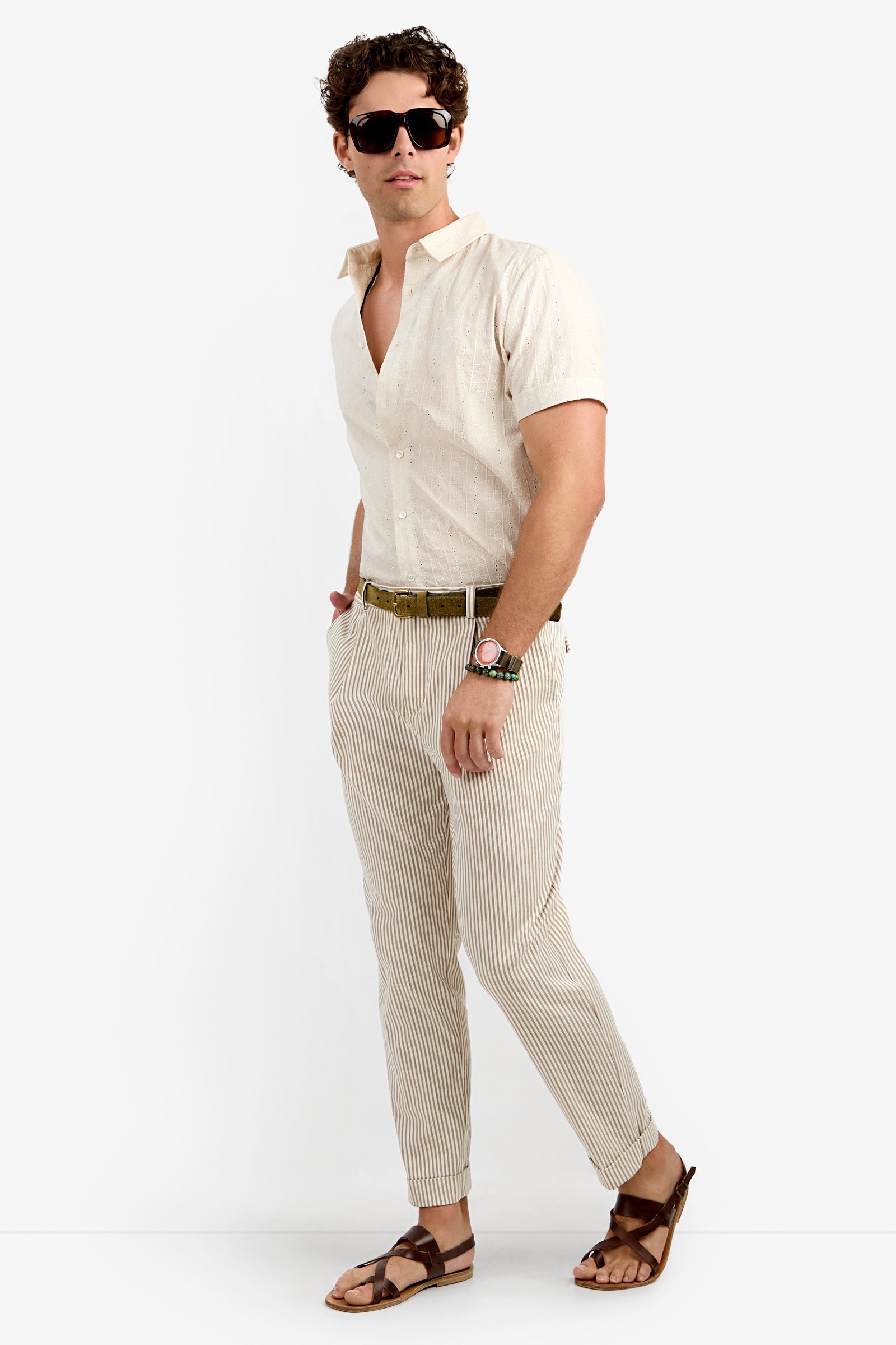Beale Pleated Trouser