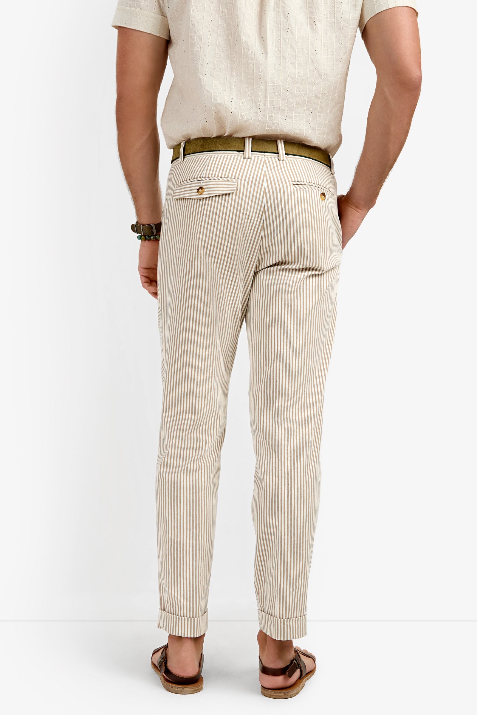 Beale Pleated Trouser