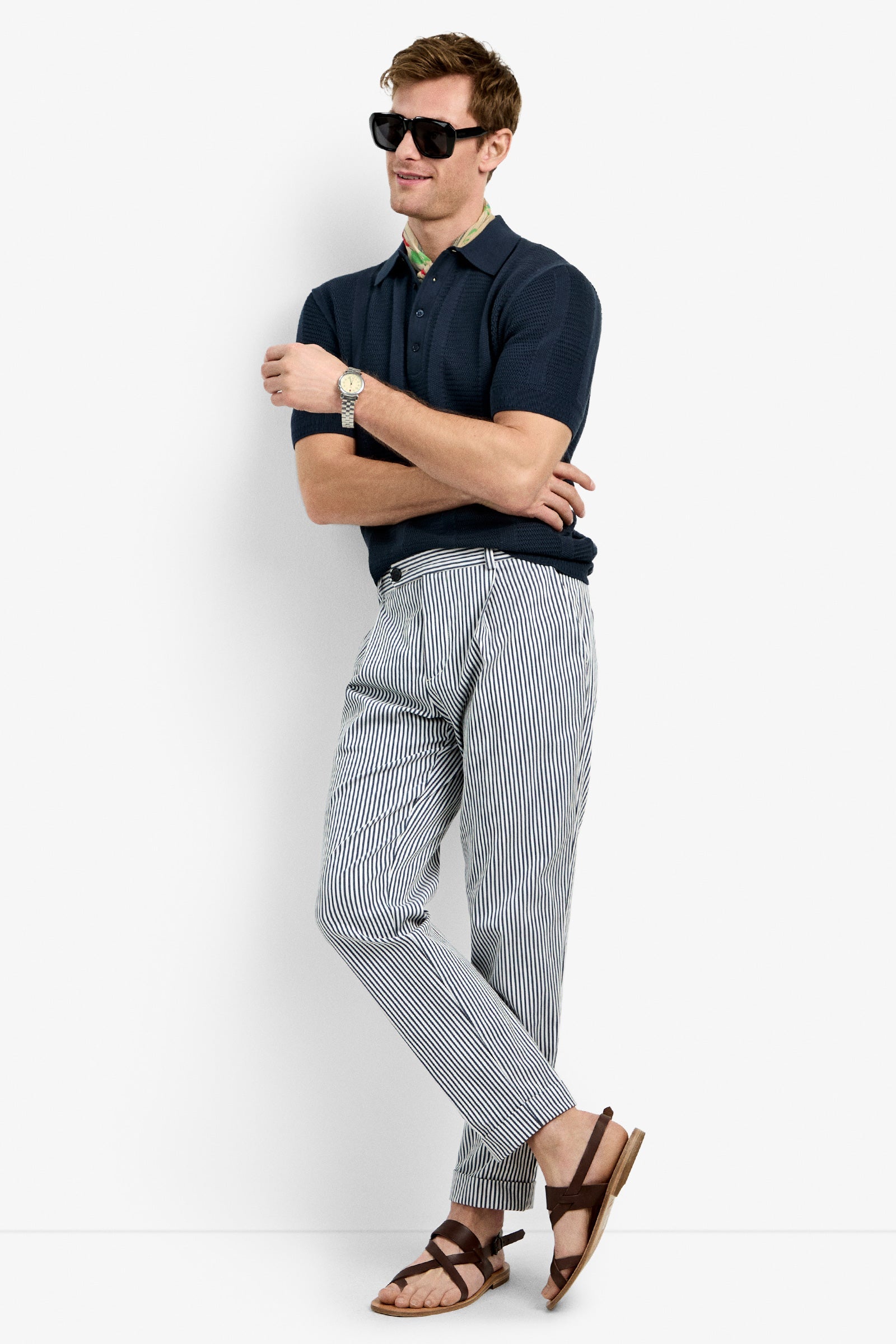 Beale Pleated Trouser