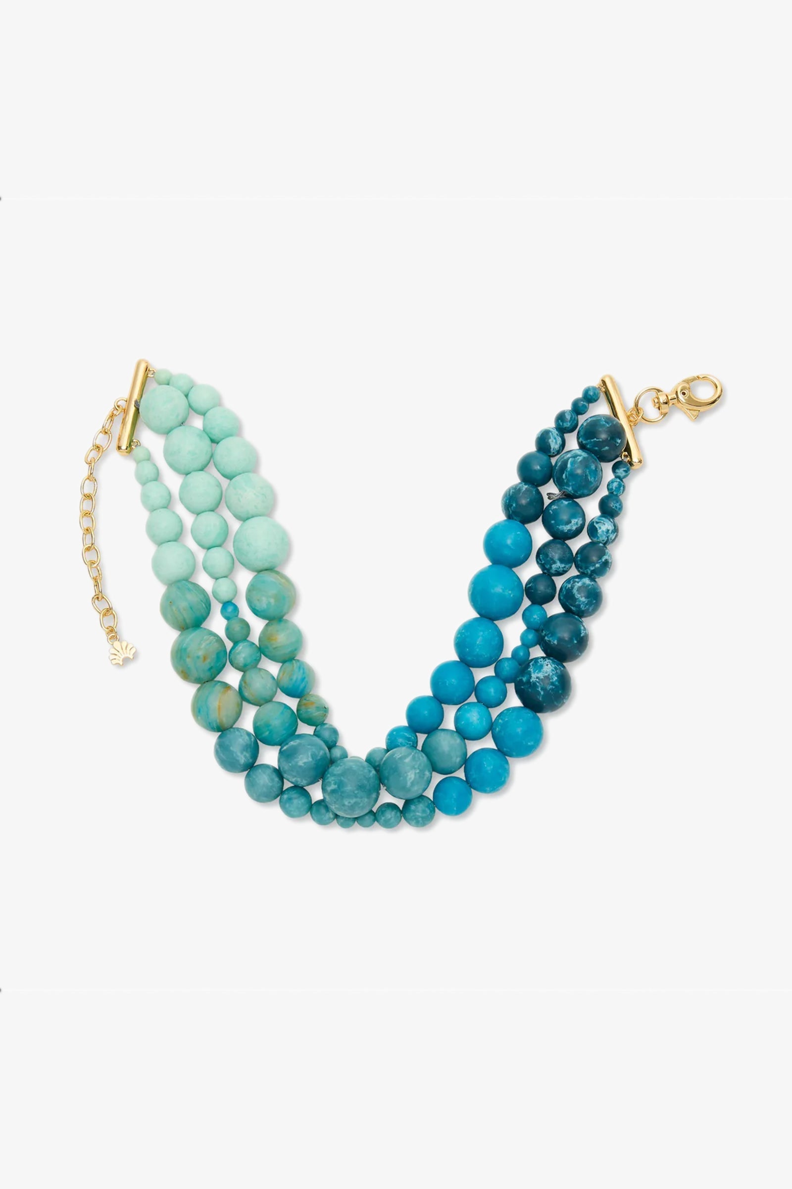 Riviera Diana Triple Row Necklace